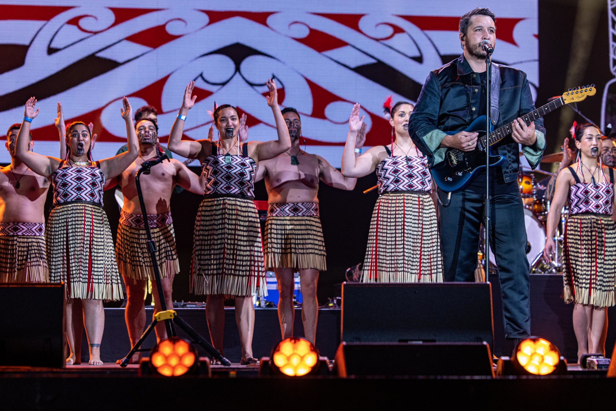 Six60 perform during Sounds of Aotearoa at Jubilee Stage m40996