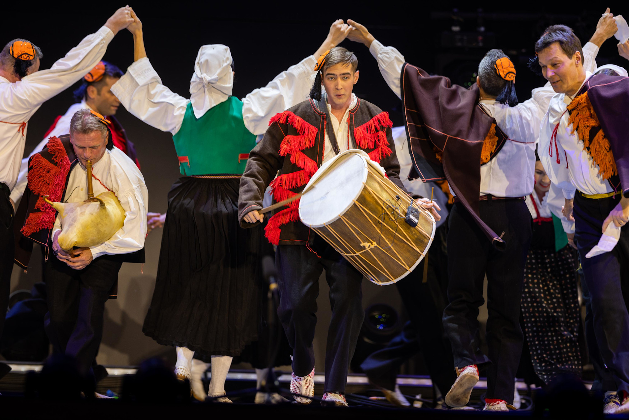 Folklore performance from Croatia at Dubai Millennium Amphitheatre m60057