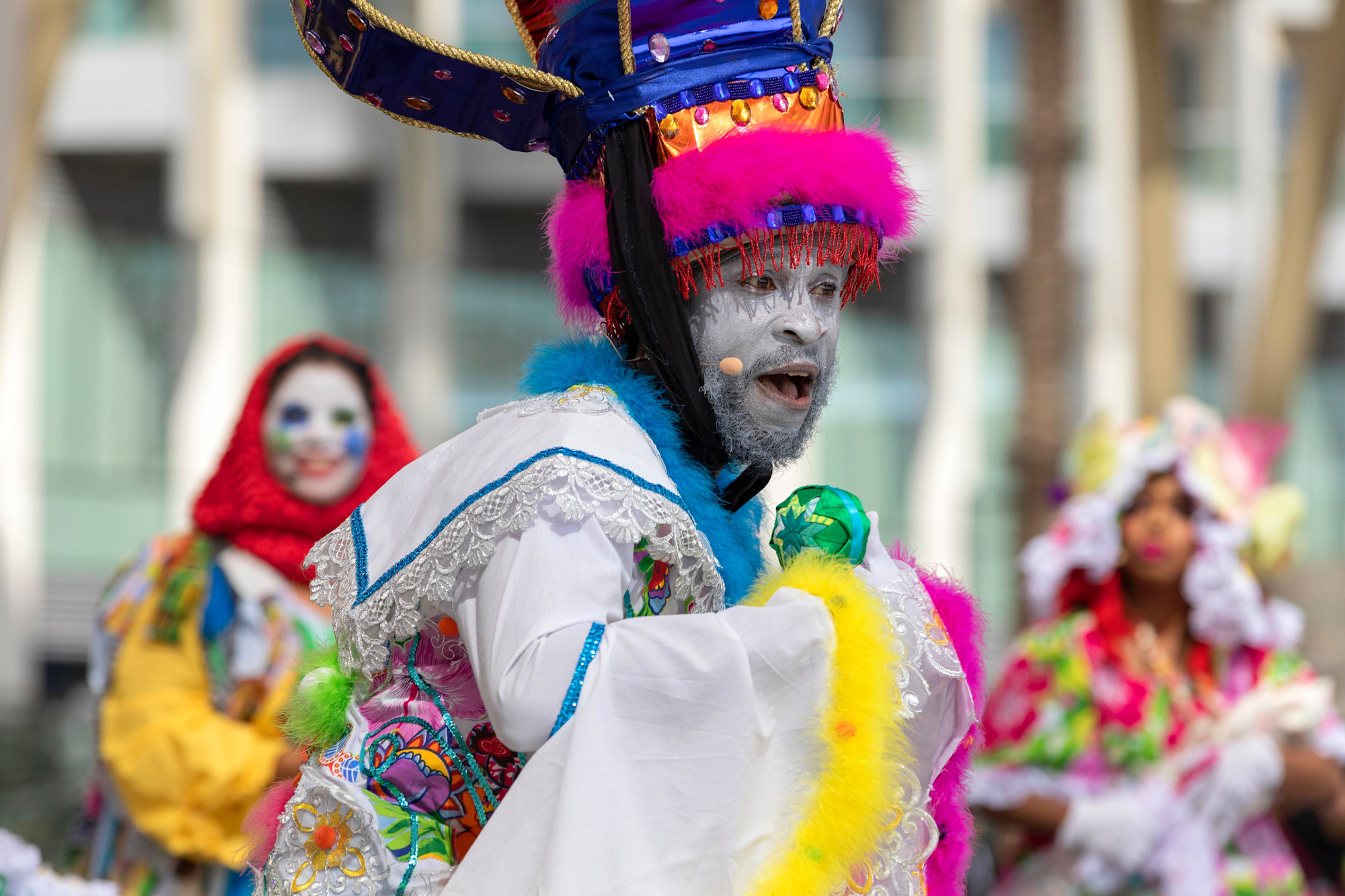 Cultural performance during the Trinidad and Tobago National Day Ceremony at Al Wasl m61430