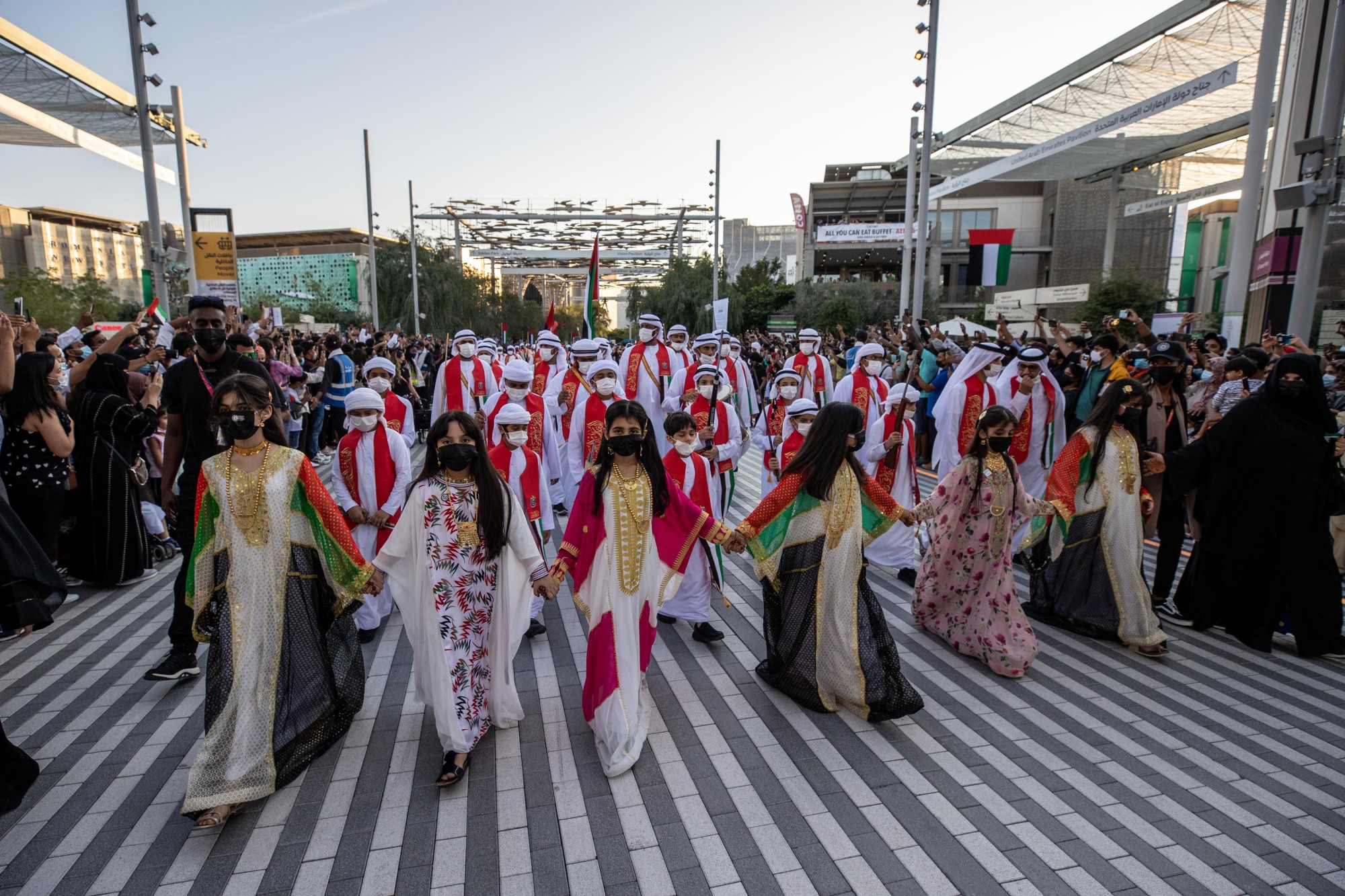 Colours of the World Parade during UAE National Day and the Golden Jubilee Celebrations m16056