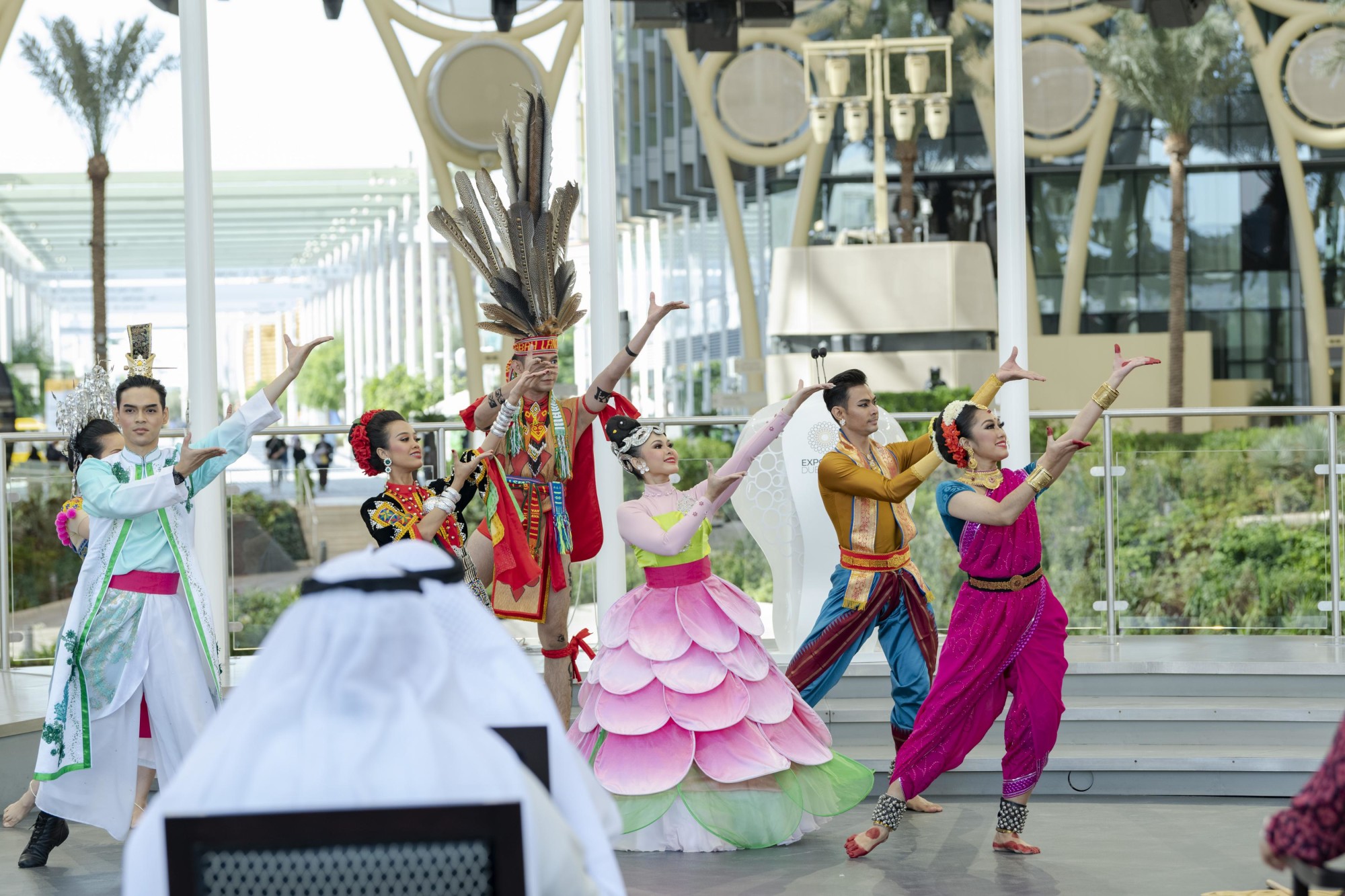 Cultural performance during Malaysia National Day Ceremony at Al Wasl m30607