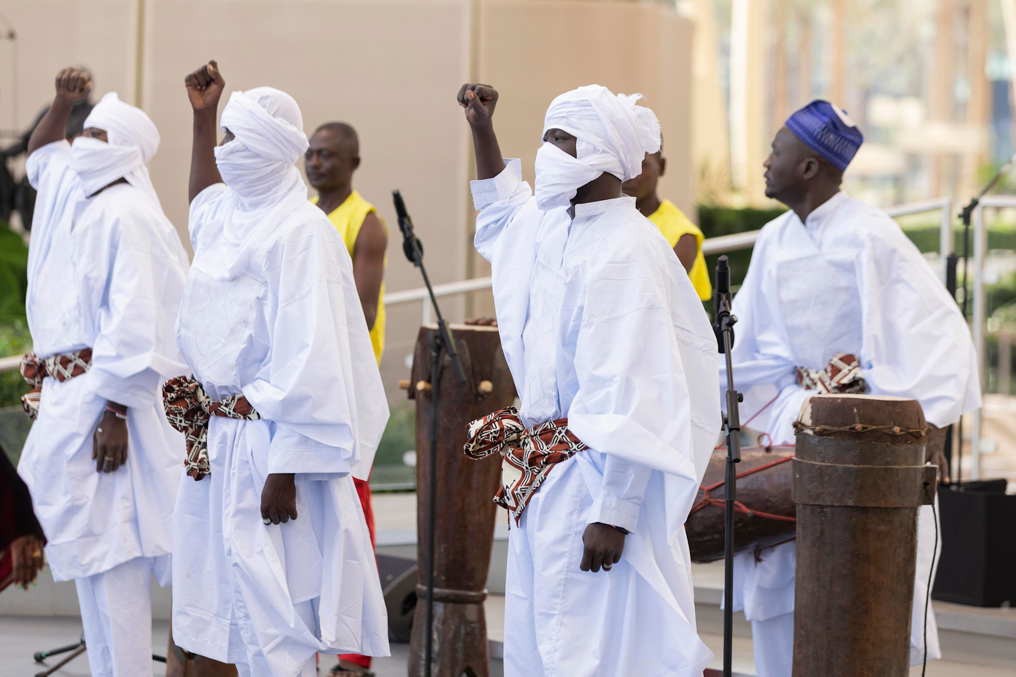 Cultural performance during Chad National Day Ceremony at Al Wasl m31718