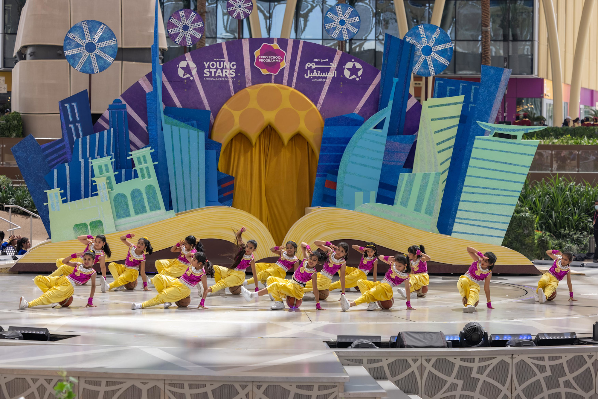 JSS International School, Dubai performs during Expo Young Stars at Al Wasl m67248