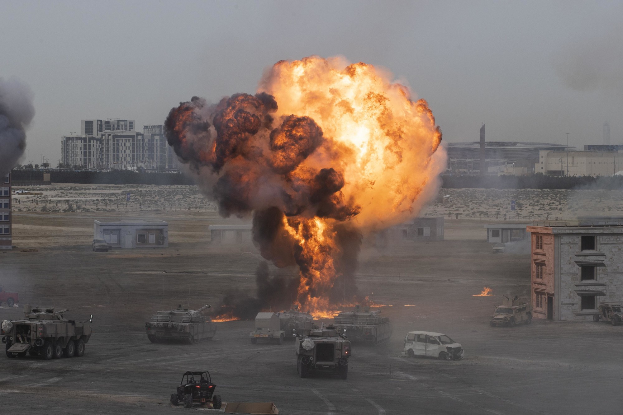 Union Fortress 8, The UAE Multi-Force Military Demonstration takes place near Expo 2020 Dubai m59038