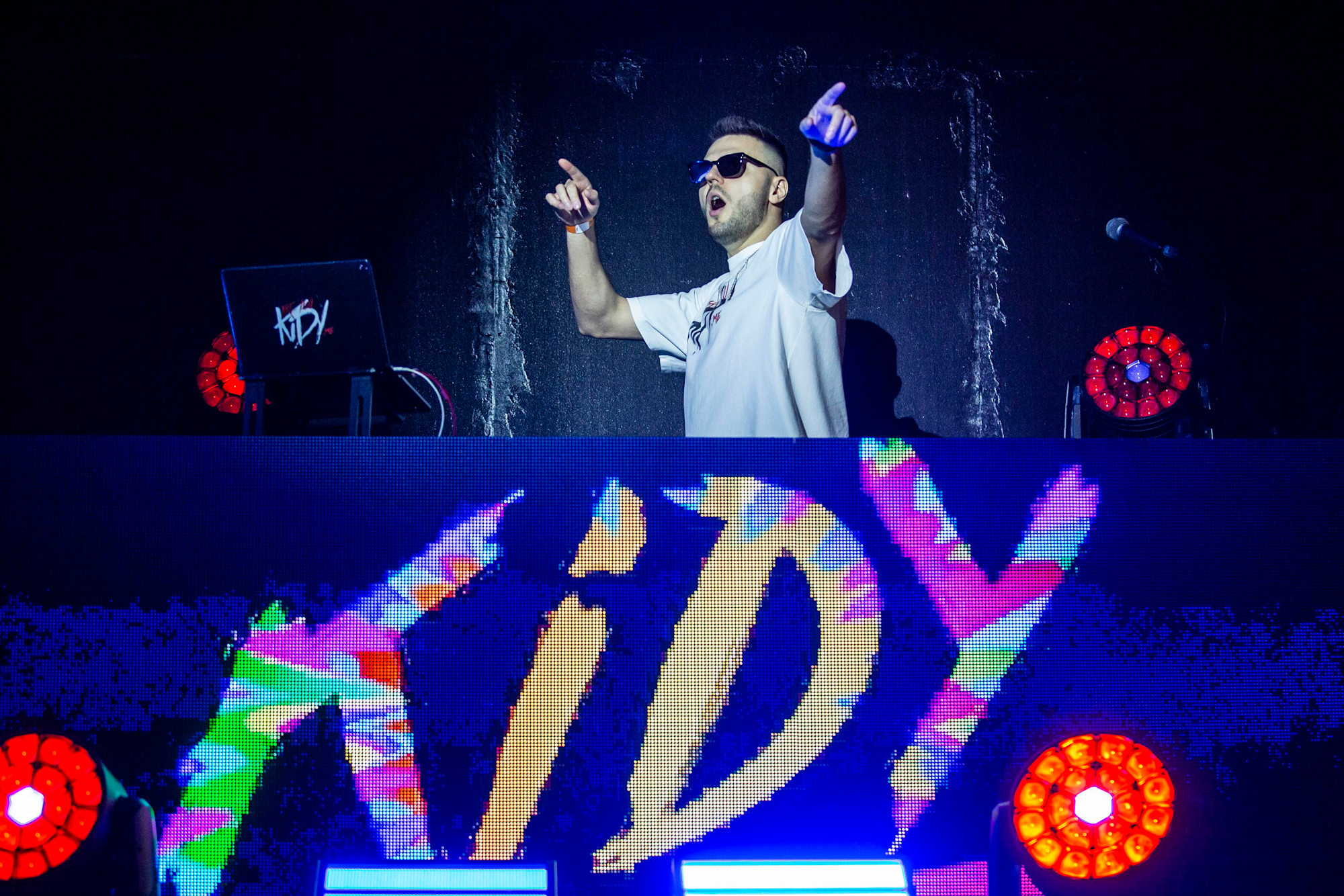 DJ KIDY performs during Moscow Night at Jubilee Stage m16928
