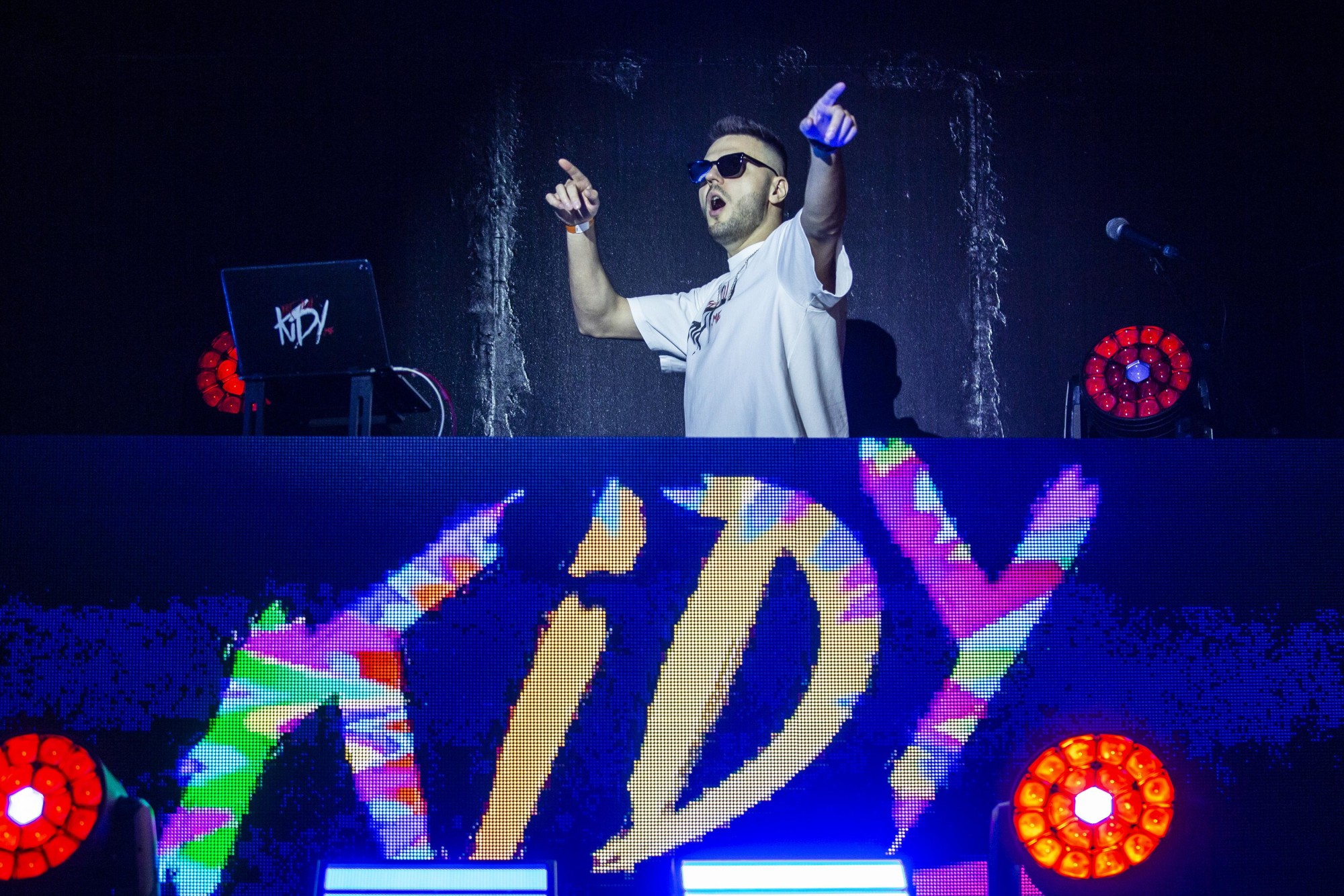 DJ KIDY performs during Moscow Night at Jubilee Stage m16928