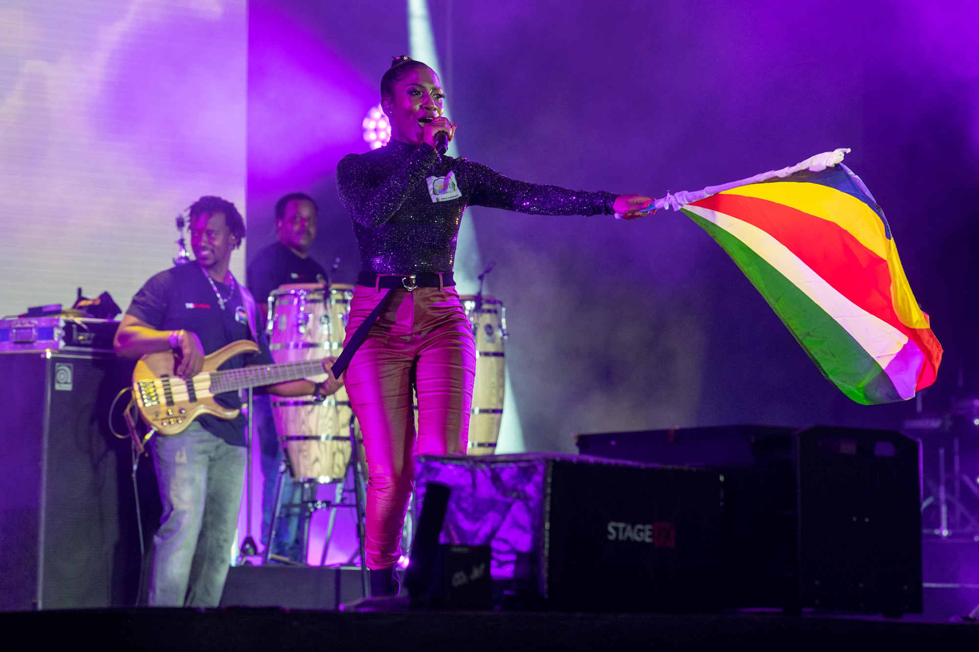 The Relations perform during the Cultural Fuse Music of Seychelles show at Jubilee Stage m6788