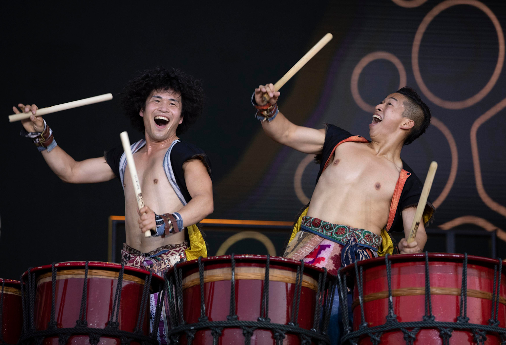 Yamato perform at Jubilee Stage m62646