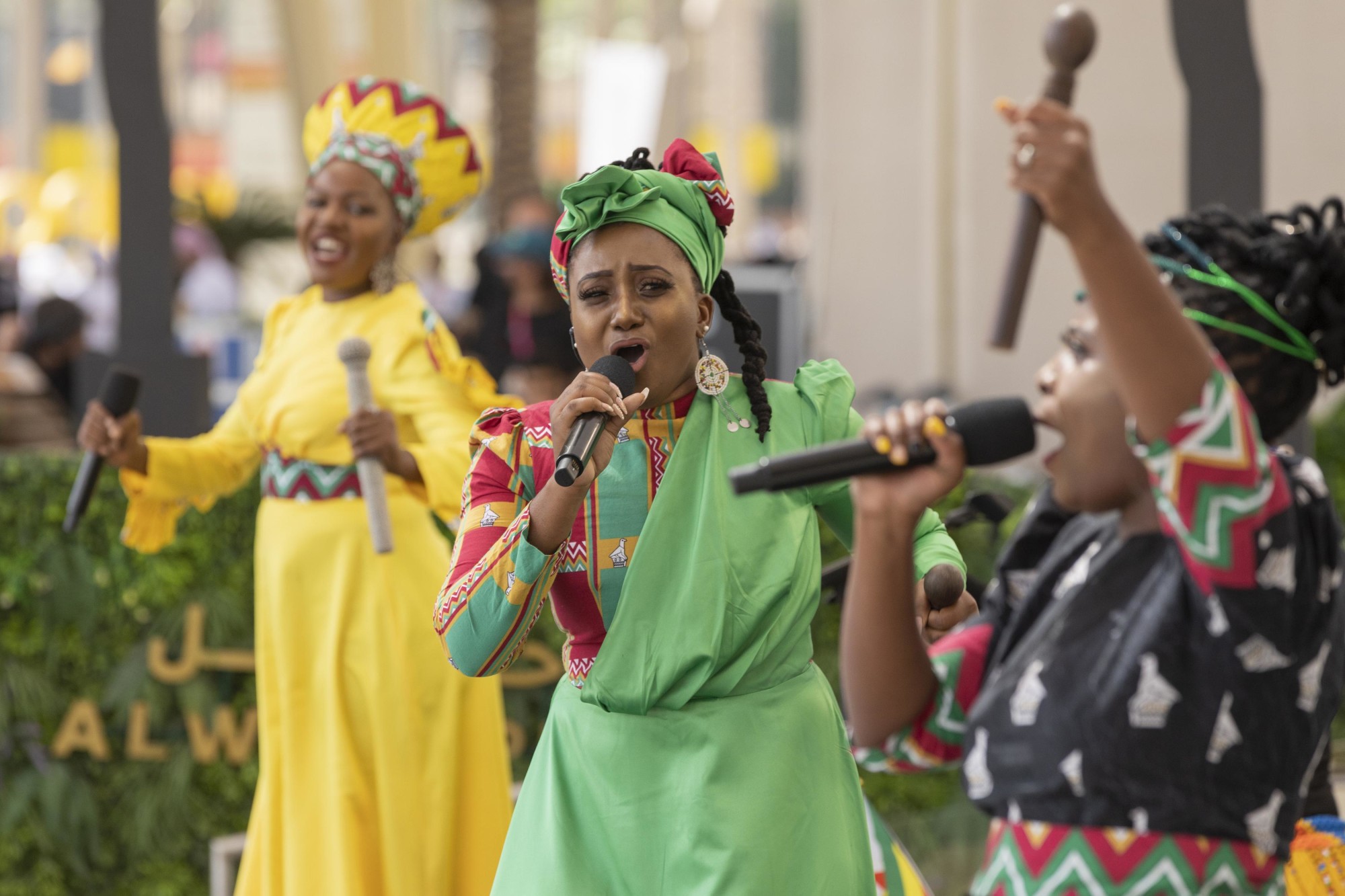 Cultural performance during the Zimbabwe National Day Ceremony at Al Wasl m62920