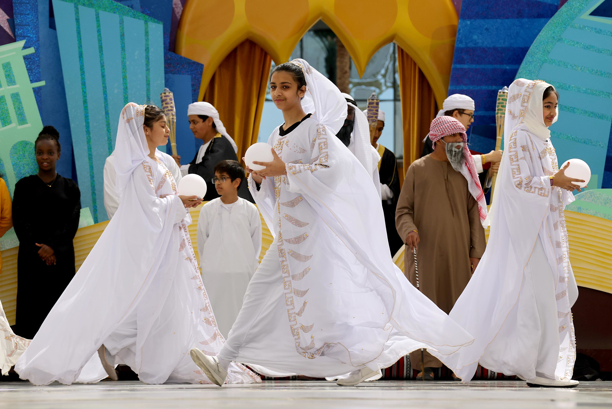 The City School International, Dubai perform during Expo Young Stars at Al Wasl m57115