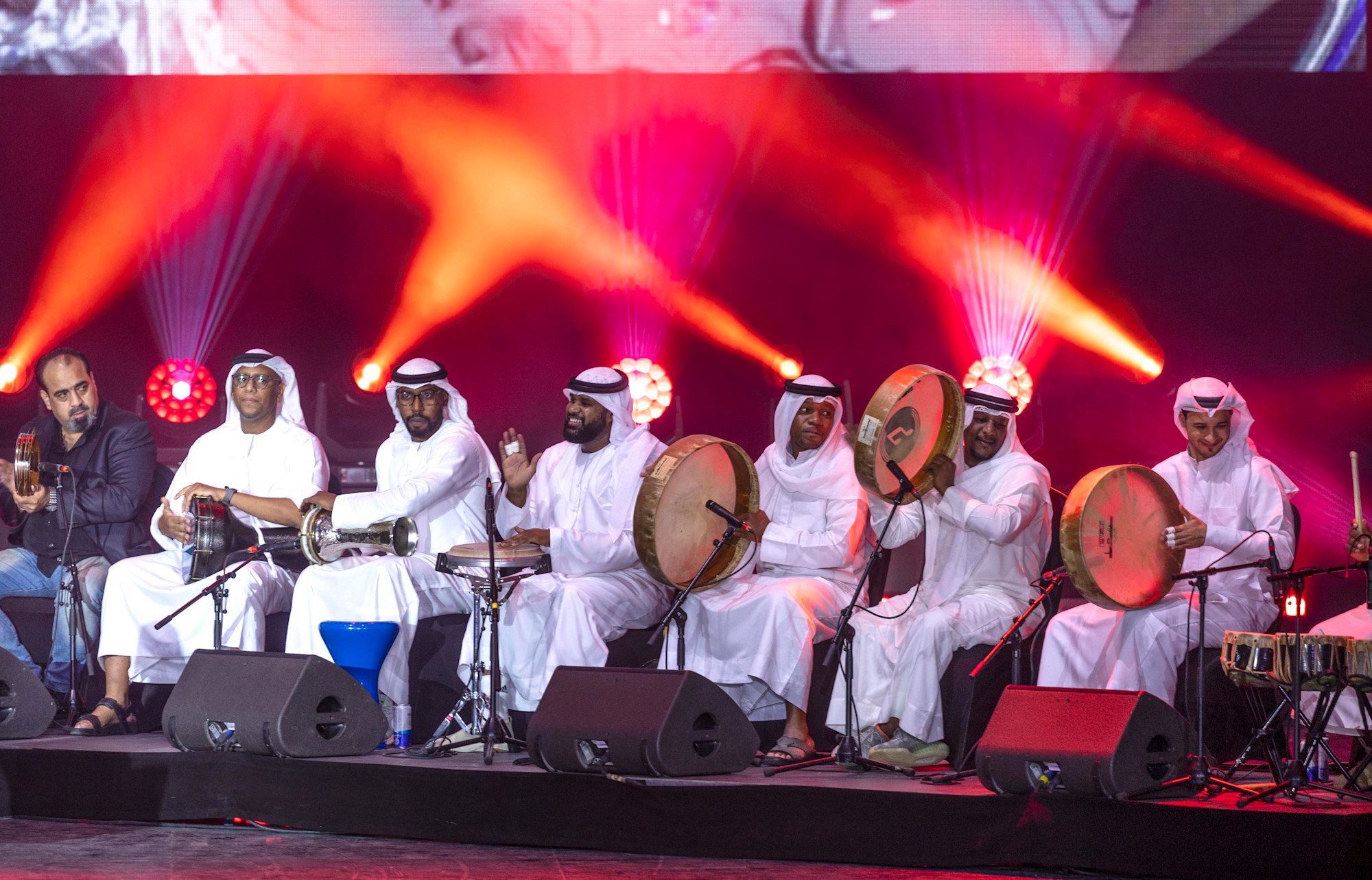 Jassim Mohammed performs at Jubilee Stage m37100