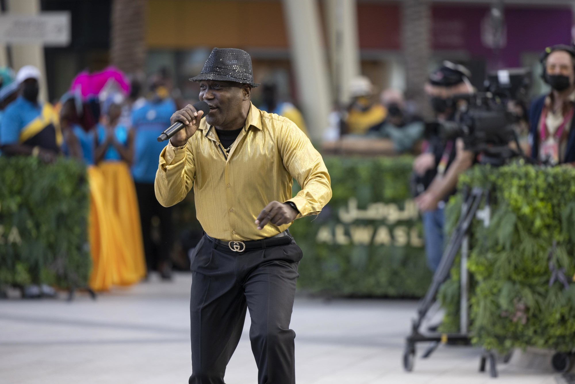 Cultural performance during the Bahamas National Day Ceremony at Al Wasl m34013