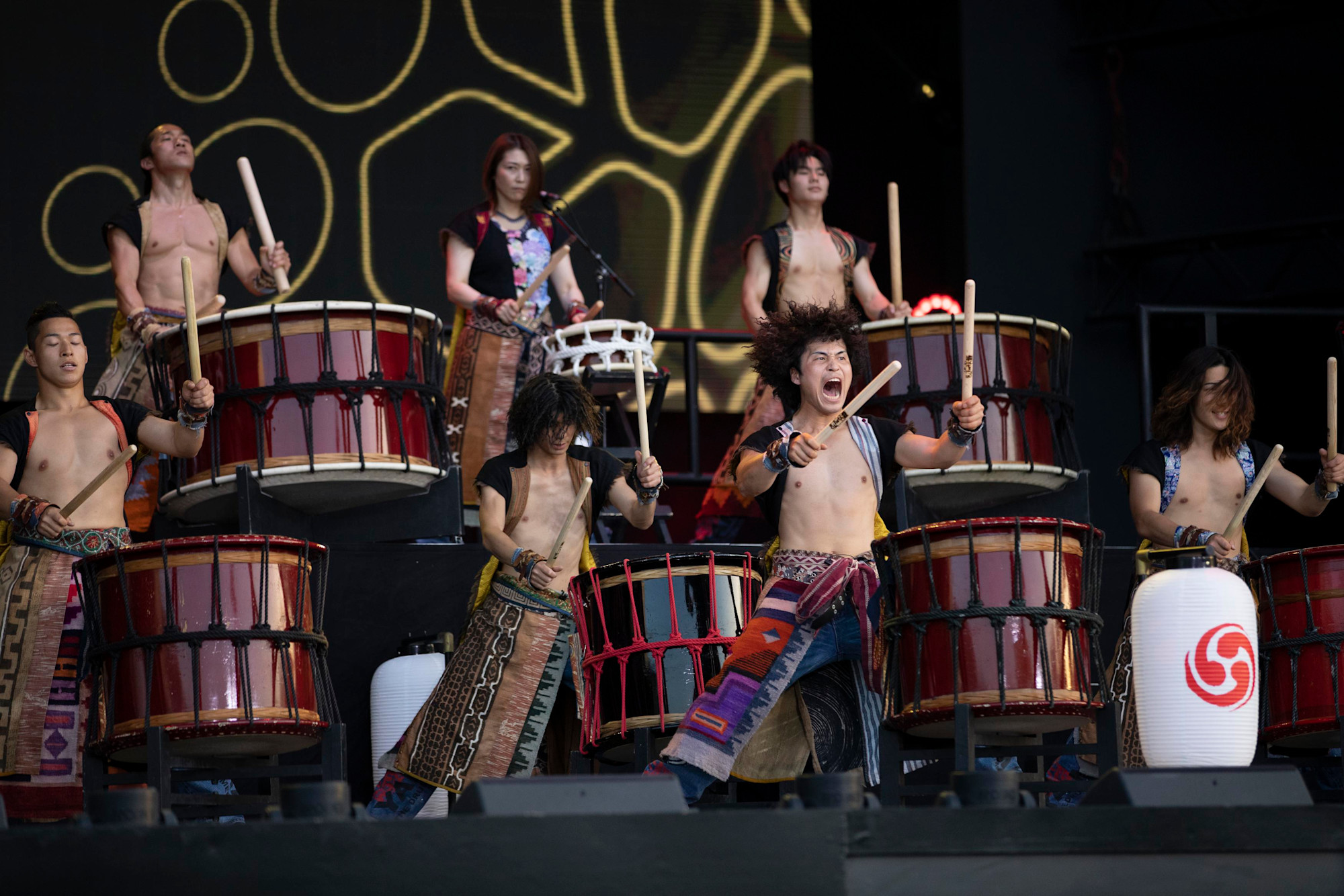 Yamato perform at Jubilee Stage m62639
