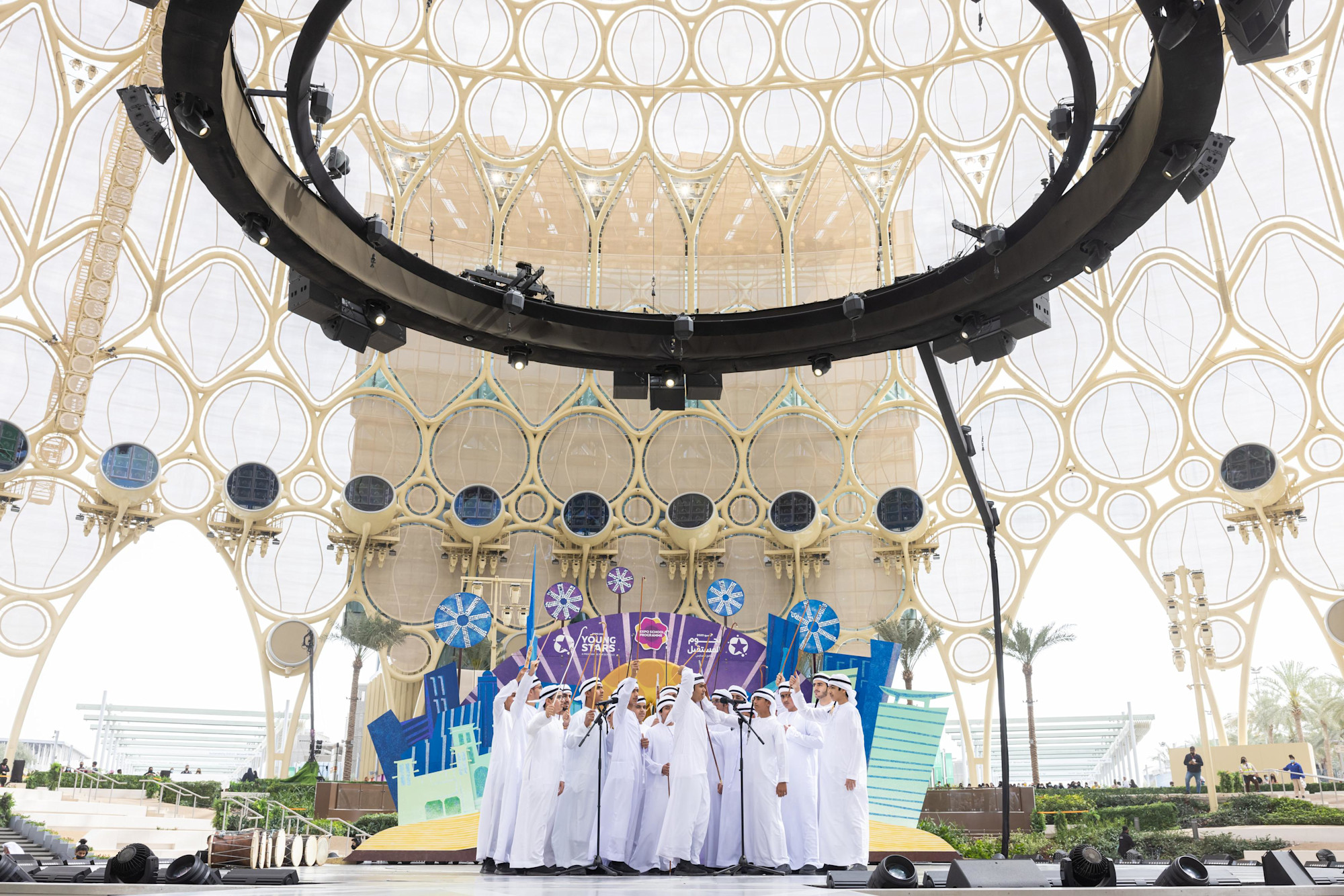 Expo Young Stars Performance by Saeed Bin Jubair School, Ras Al Khaimah at Al Wasl Stage m53044