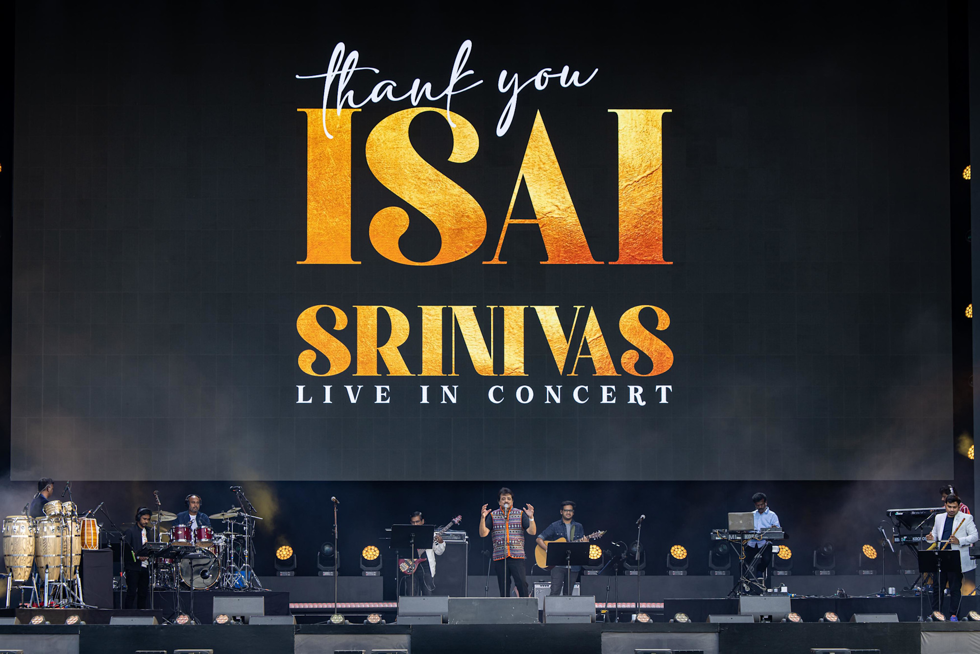 Thank you ISAI - Musical concert by Srinivas at Jubilee Stage m61745