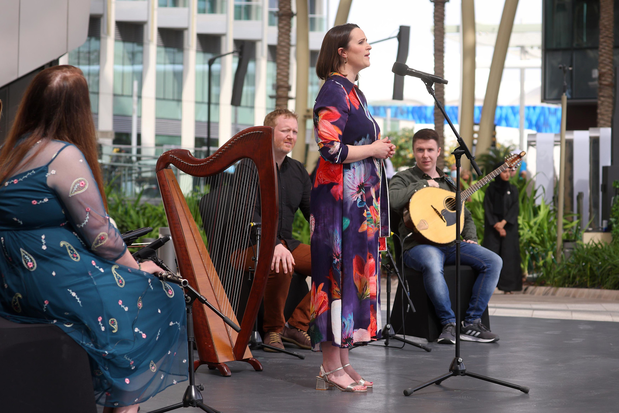 Cultural performance during the Ireland National Day Ceremony at Al Wasl m64301