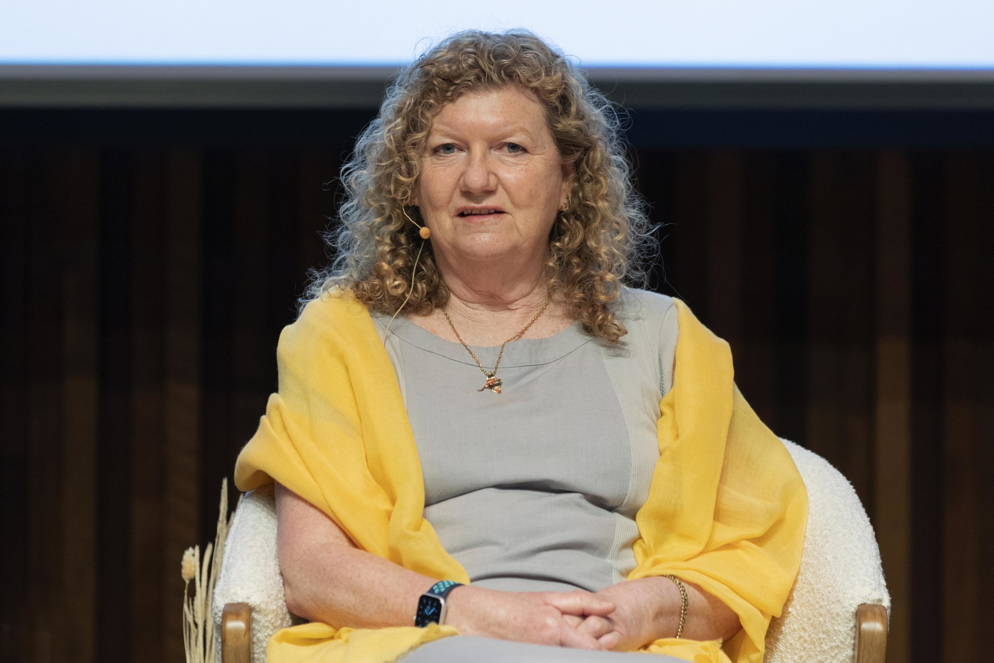 Jo Ruxton, Founder, Ocean Generation, UK during the World Majlis Living Oceans Reversing our Impact on Marine Ecosystems at the Terra Auditorium m66889