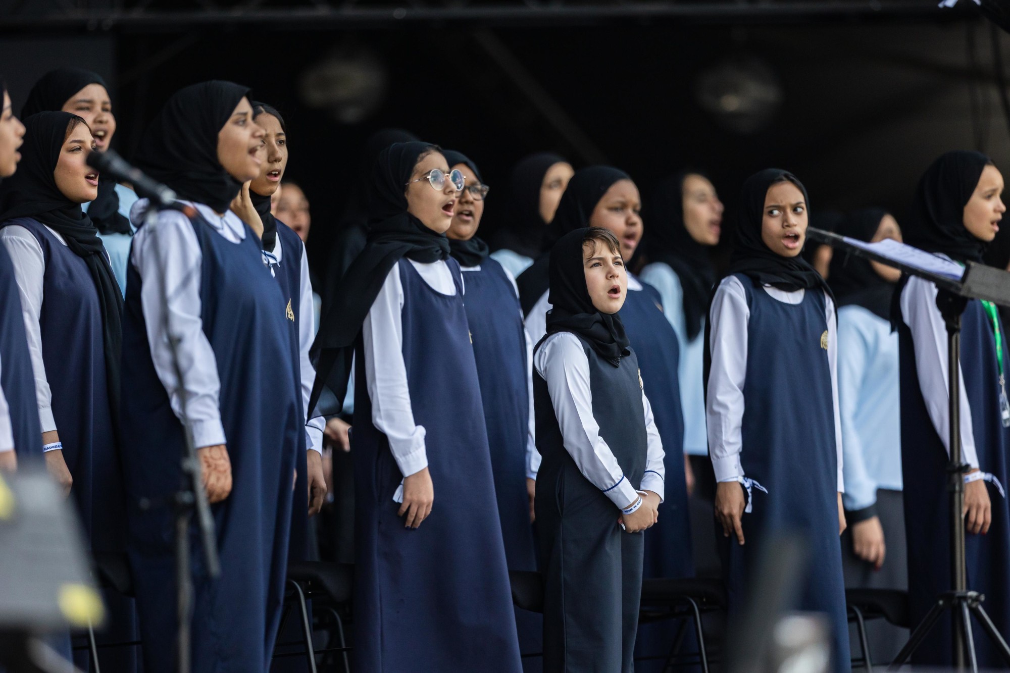 School choirs perform ‘Nasheed Al Wasl’ at Jubilee Stage m66556