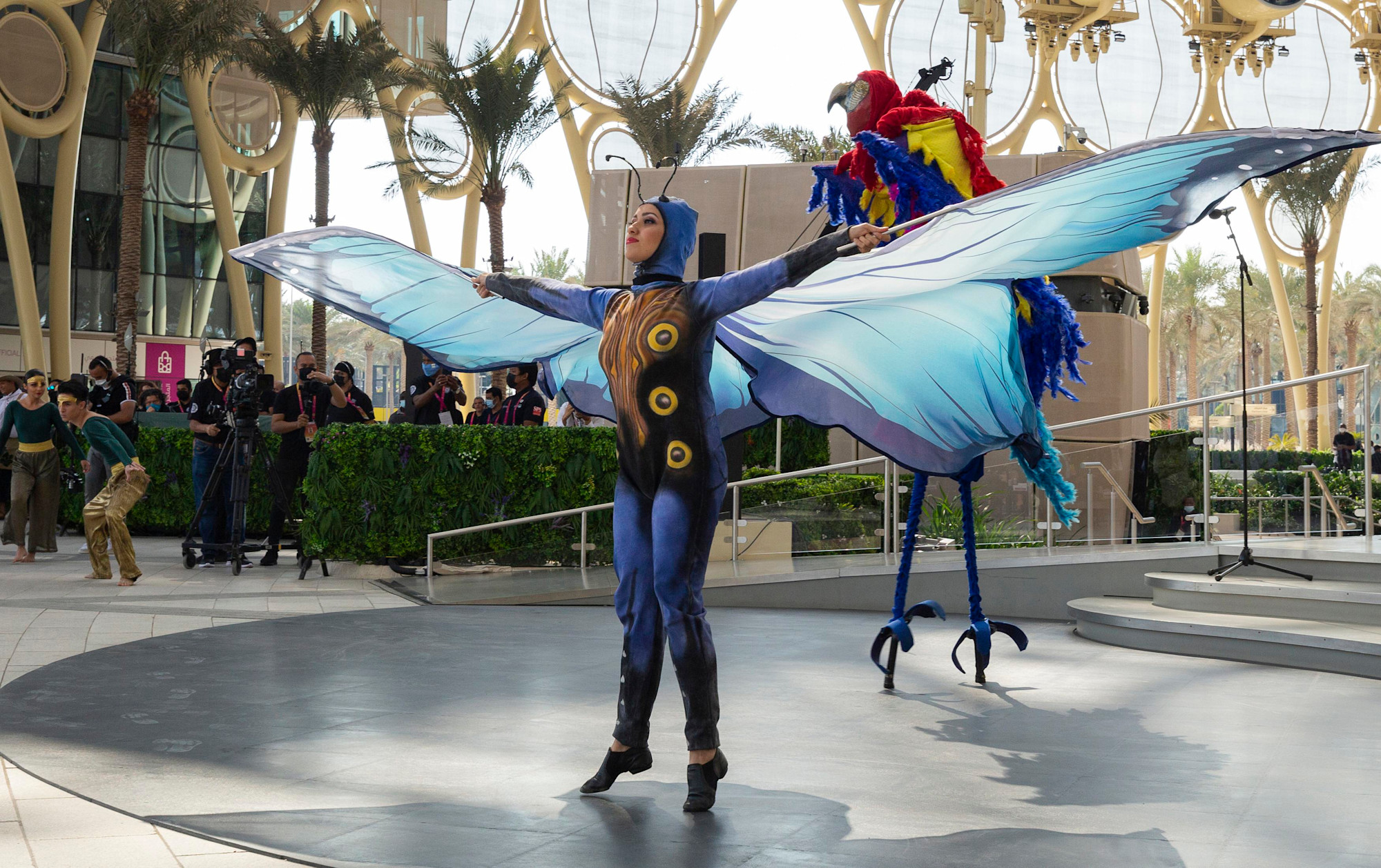 Cultural Performance by Curubanda during Costa Rica National Day Ceremony at Al Wasl m18272