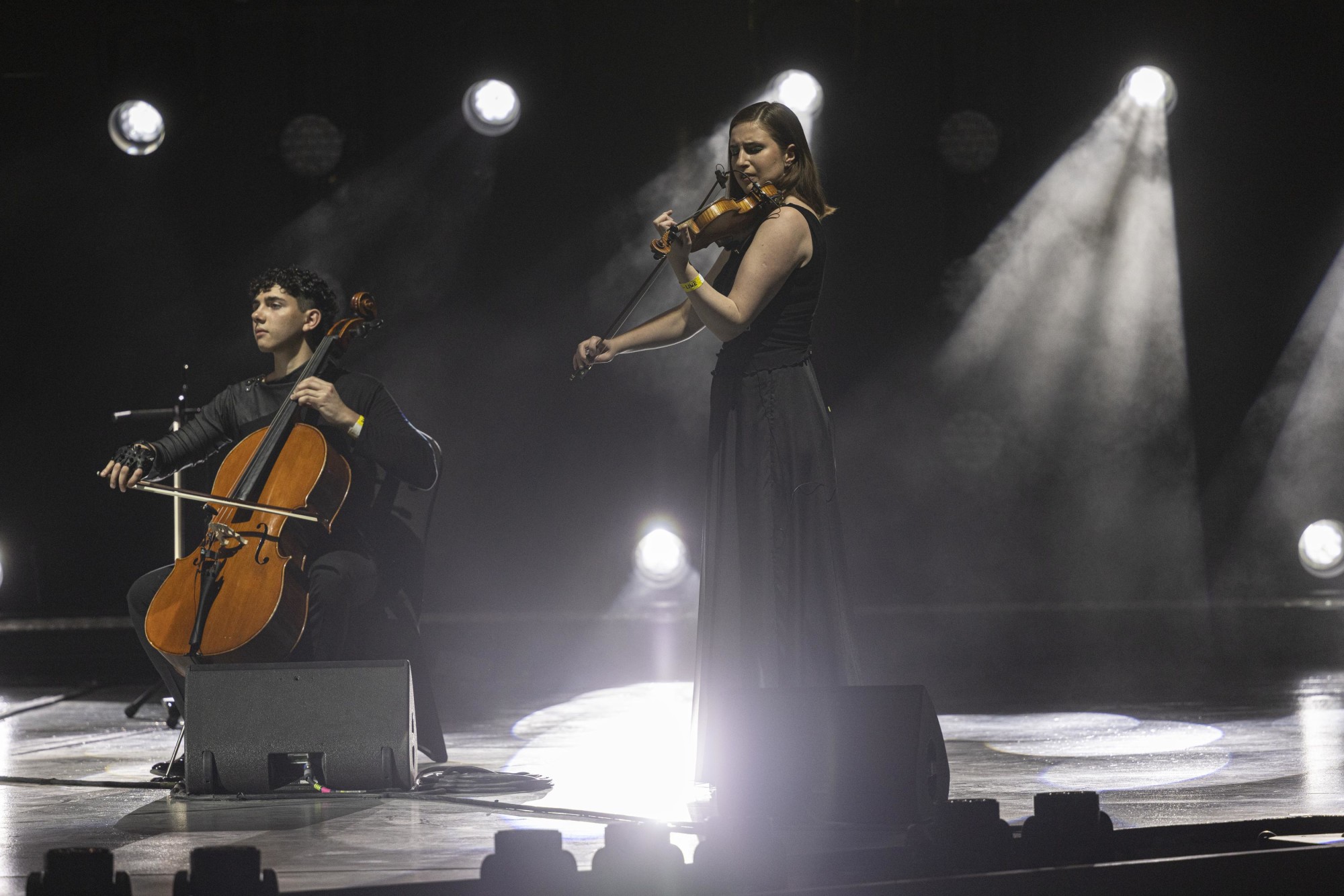 New Ideas Chamber Orchestra performs at Dubai Millennium Amphitheatre m61922