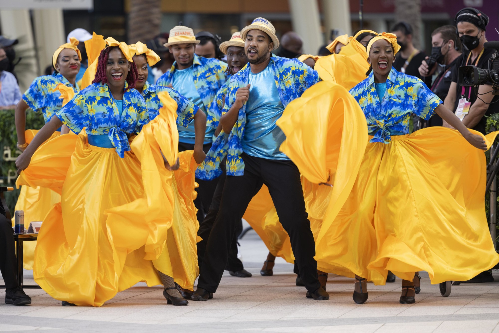 Cultural performance during the Bahamas National Day Ceremony at Al Wasl m34003