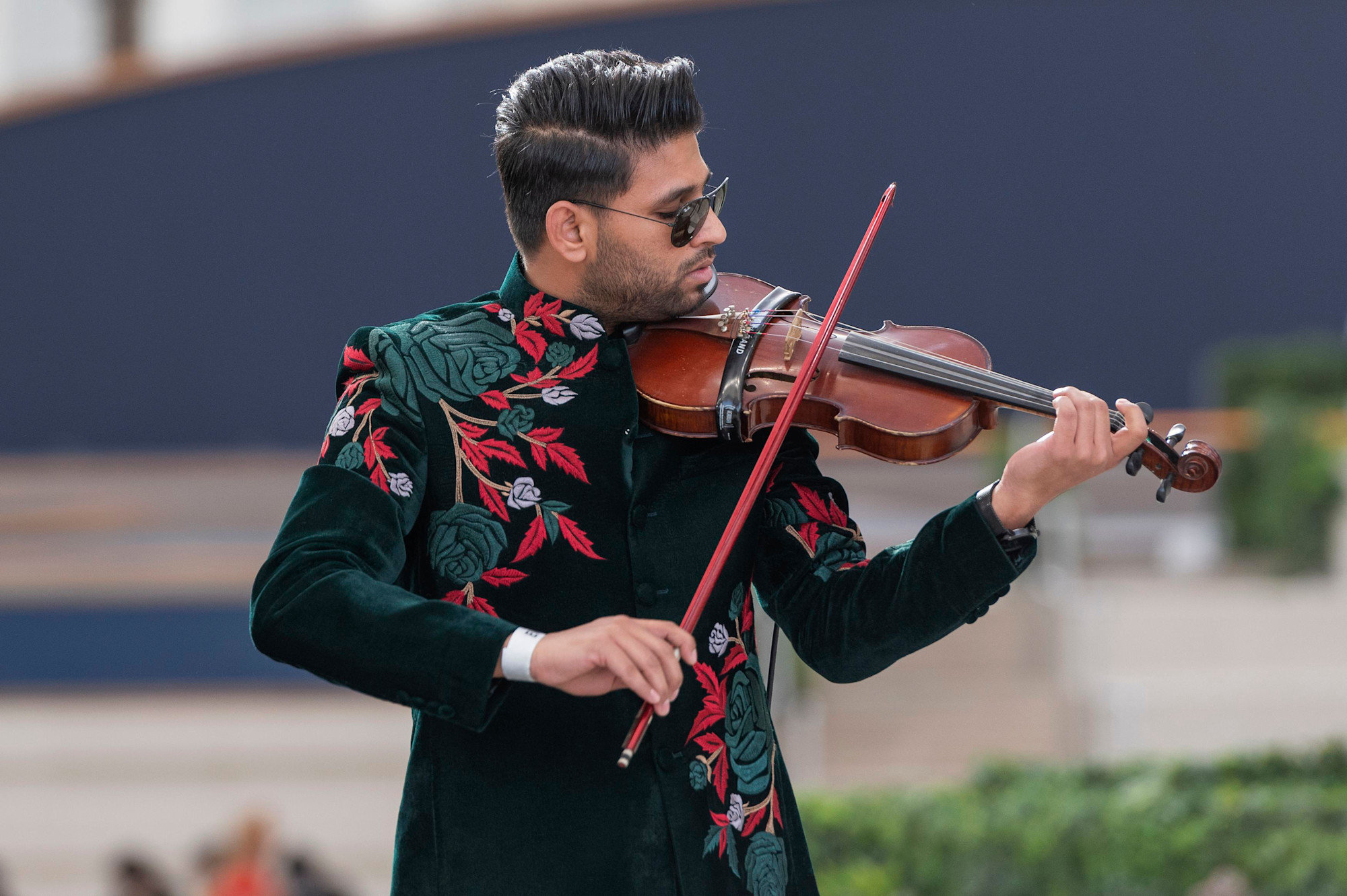 Cultural performance during the Pakistan National Day Ceremony at Al Wasl m68003