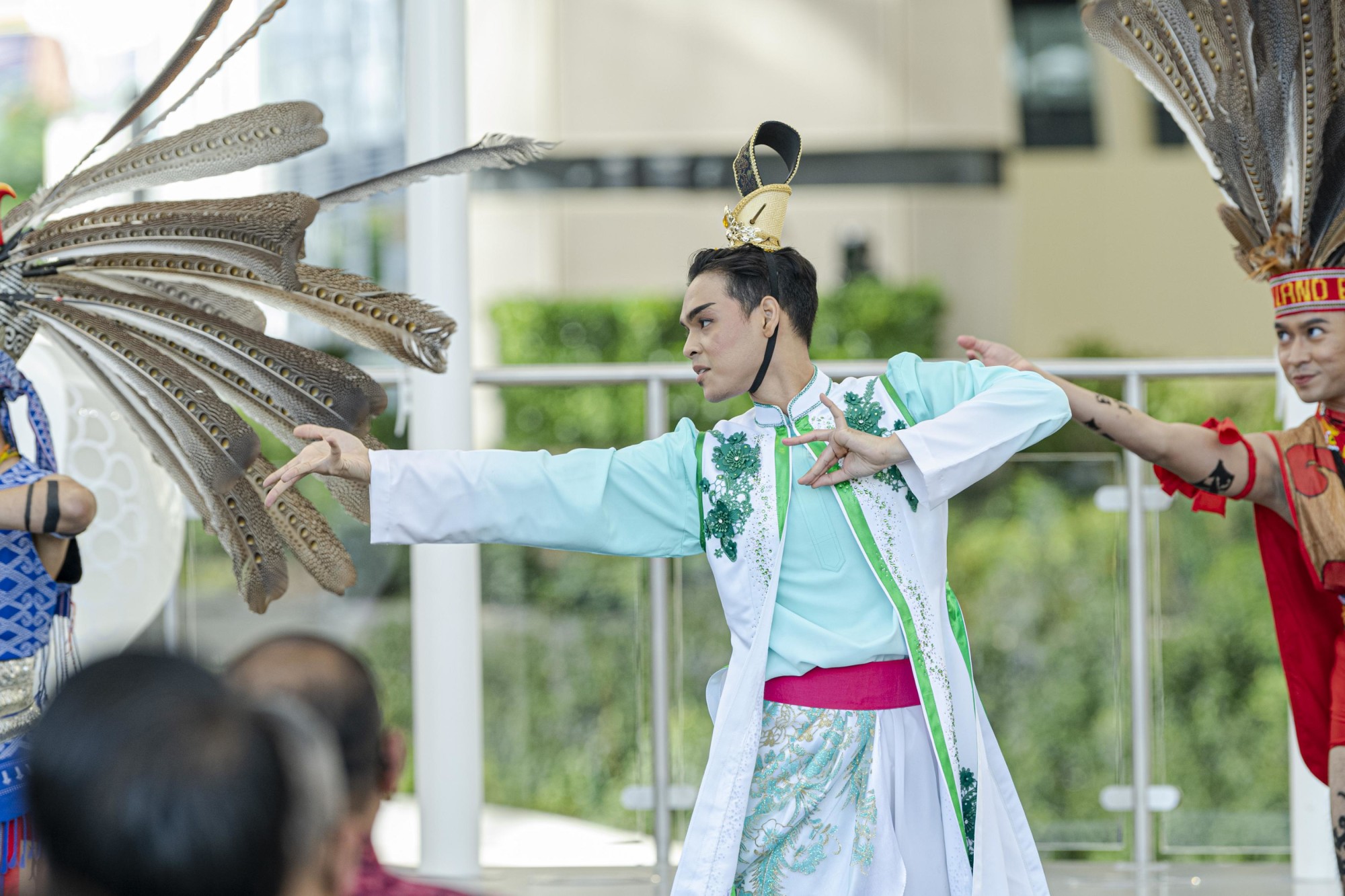 Cultural performance during Malaysia National Day Ceremony at Al Wasl m30617