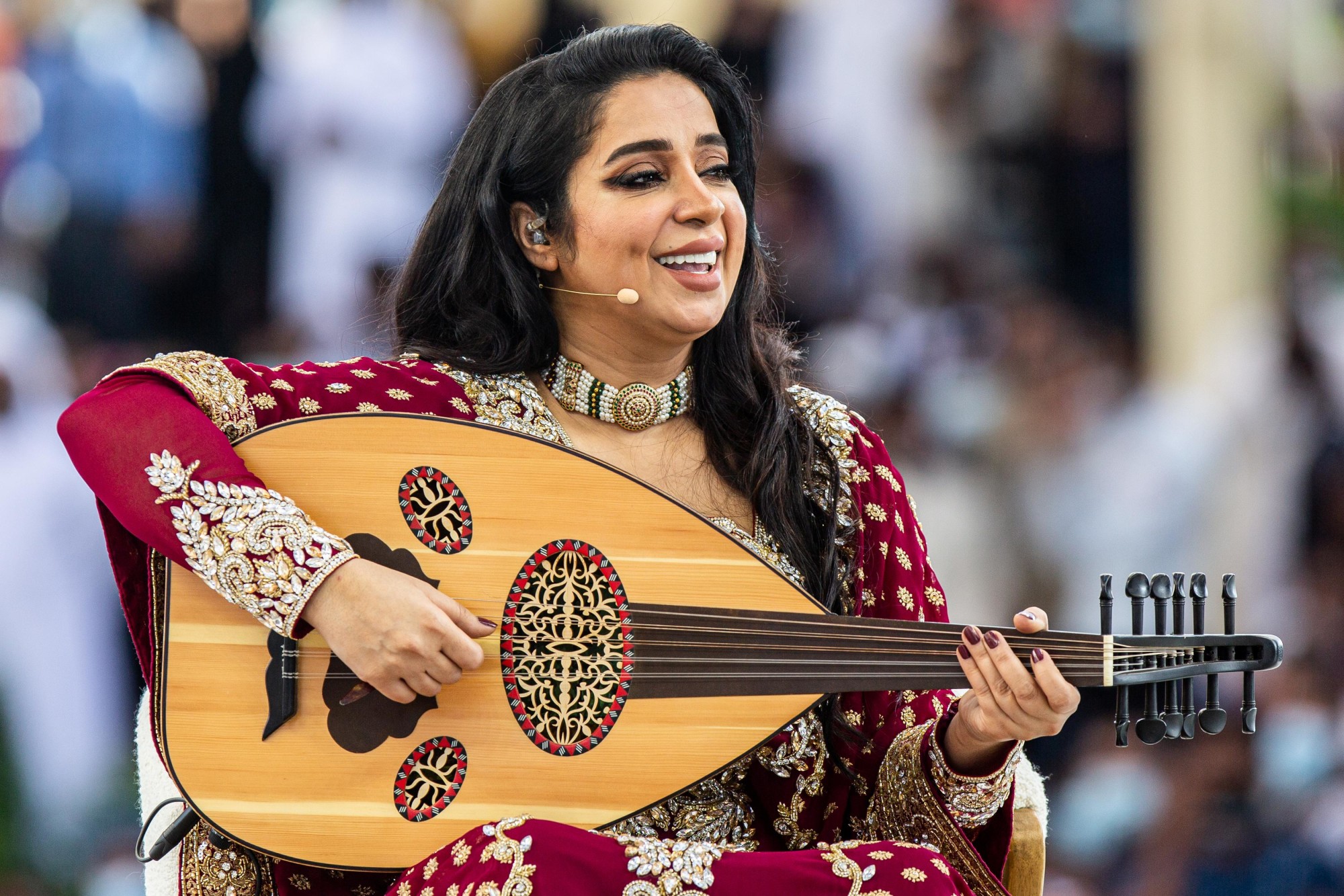Music in the Garden – Fatima Zahrat Al Ain performs at Al Wasl Stage m15800