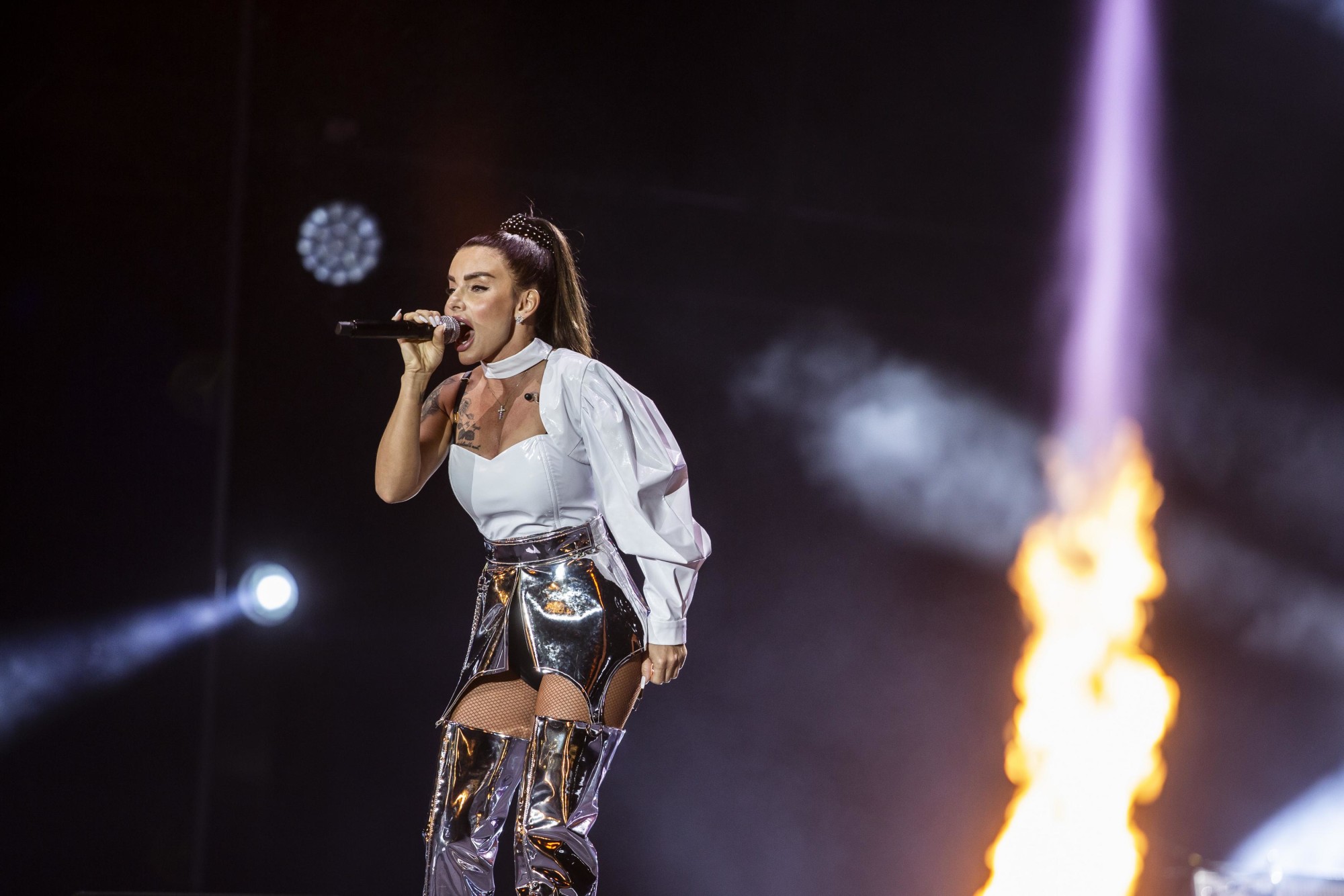 Julia Volkova performs during Moscow Night at Jubilee Stage m16913