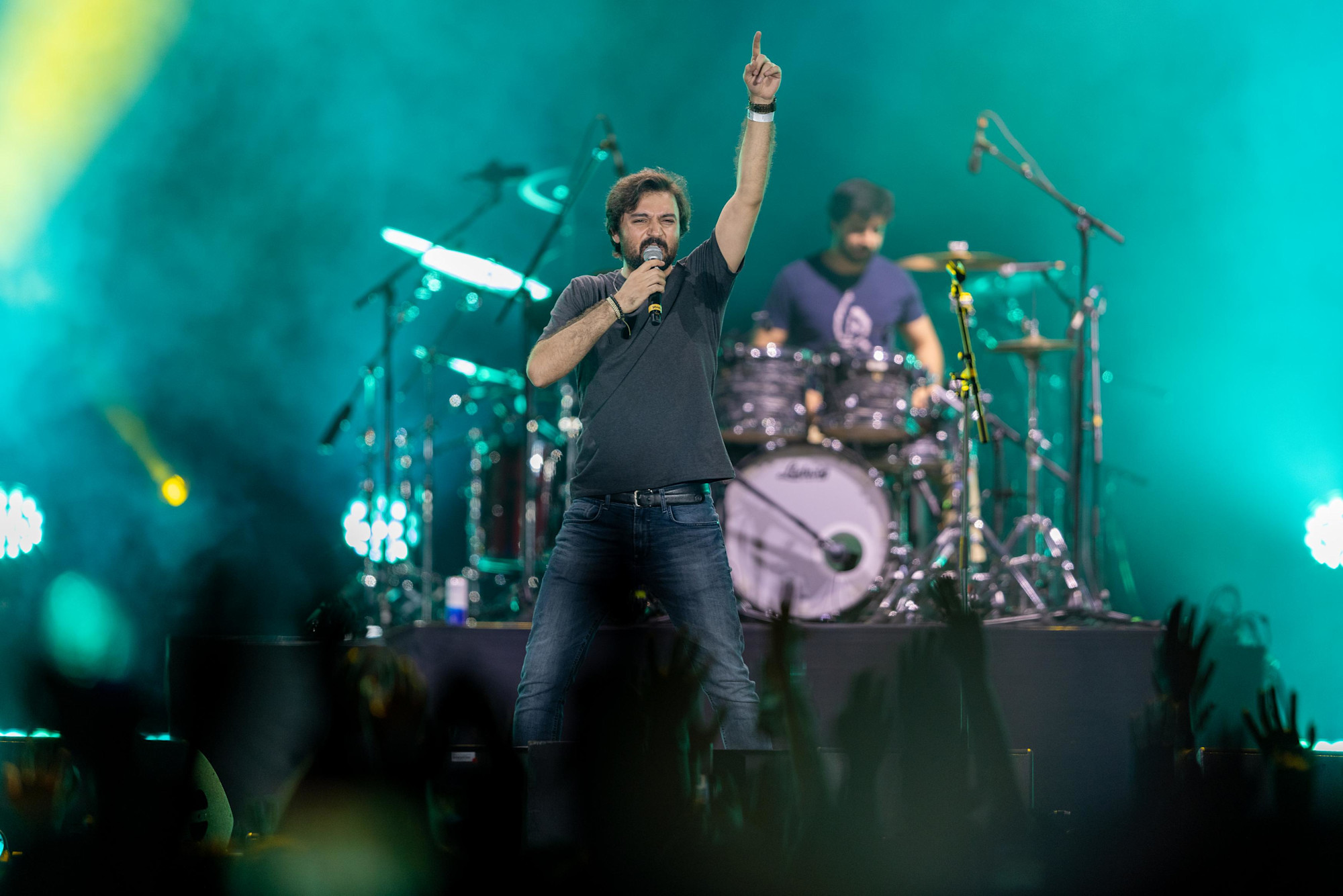 Bayaan performs during the Land of Colours Concert at Jubilee Stage m68254