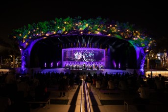 Orchestra Sinfonica Nazionale dei Conservatori Italiani perform The Music of the Spheres at Dubai Millenium Amphitheatre - Al Forsan m4766