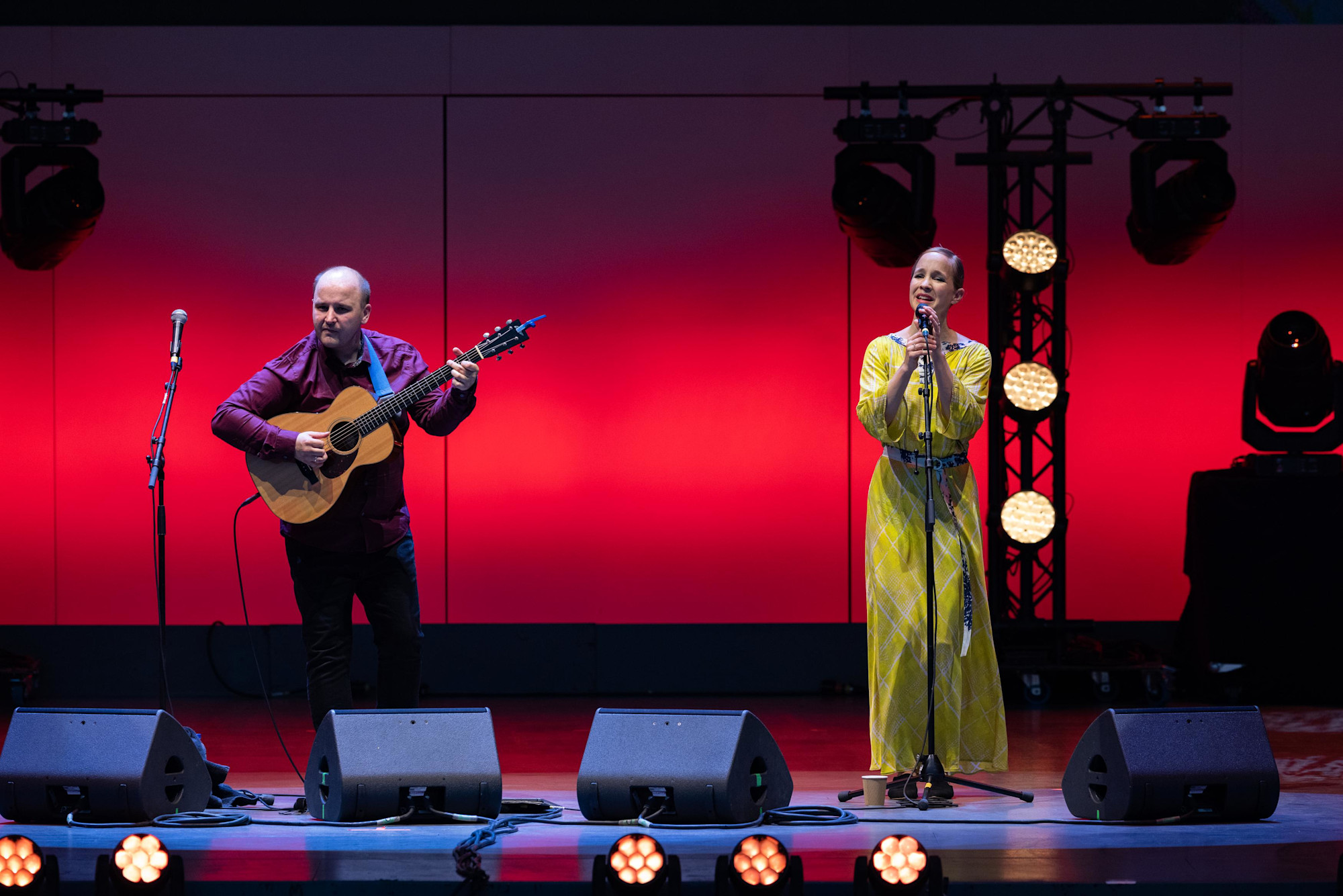Jazz duo Harcsa Veronika and Gyemant Balint m6248