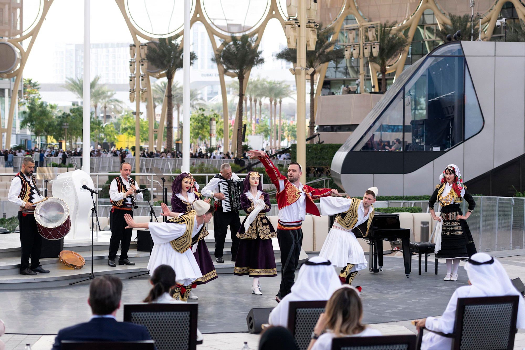 Cultural performance during the Albania National Day Ceremony at Al Wasl m60859