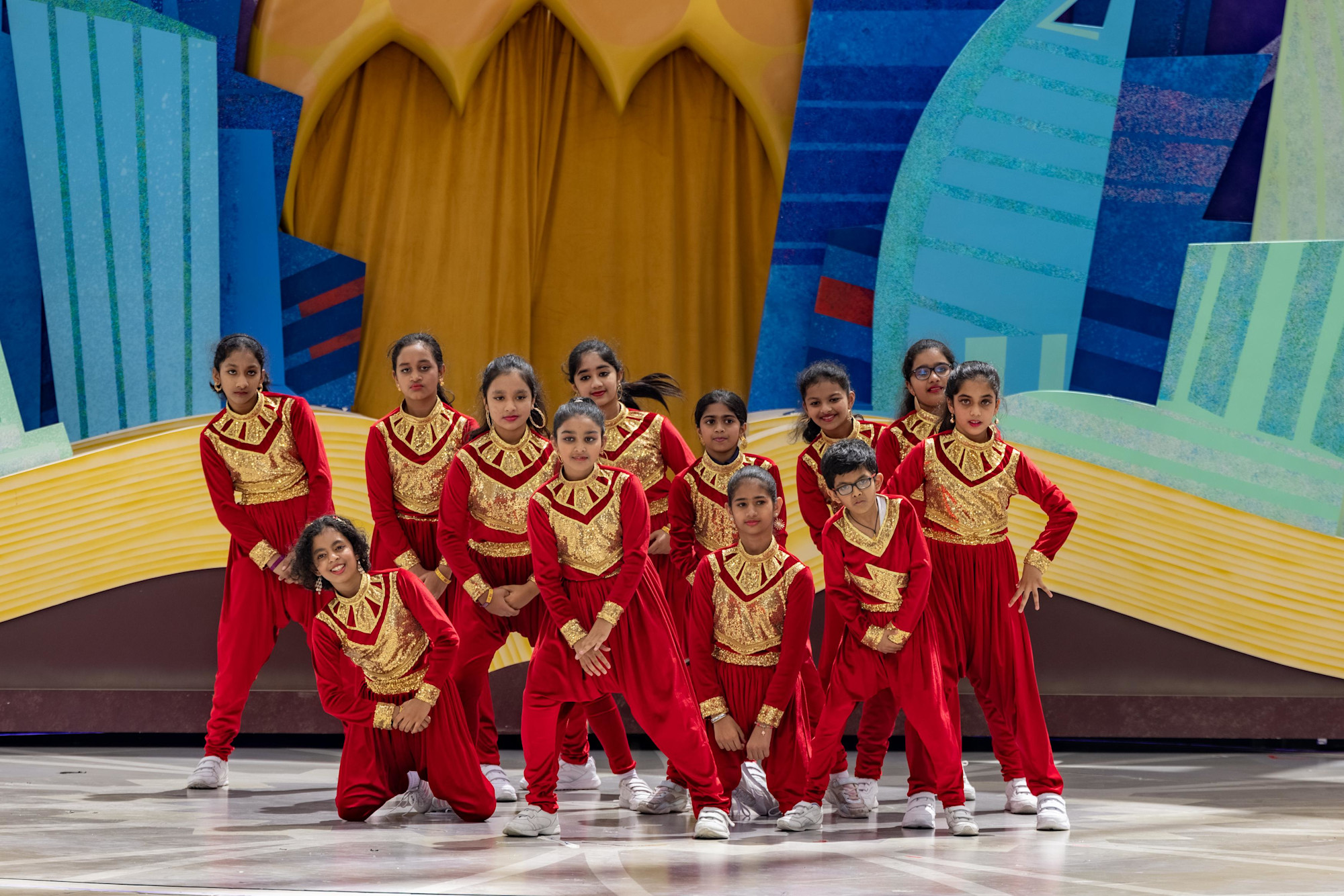 JSS International School, Dubai performs during Expo Young Stars at Al Wasl m67249