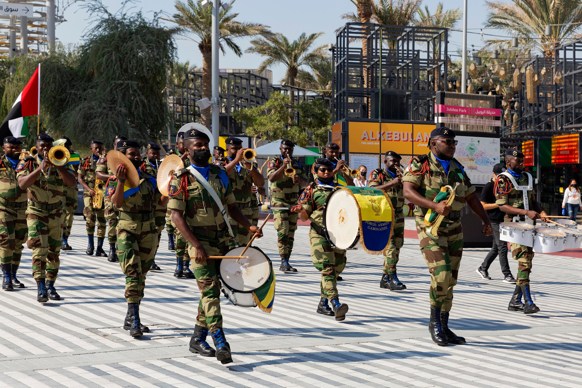 Gabon National Day Parade m17699