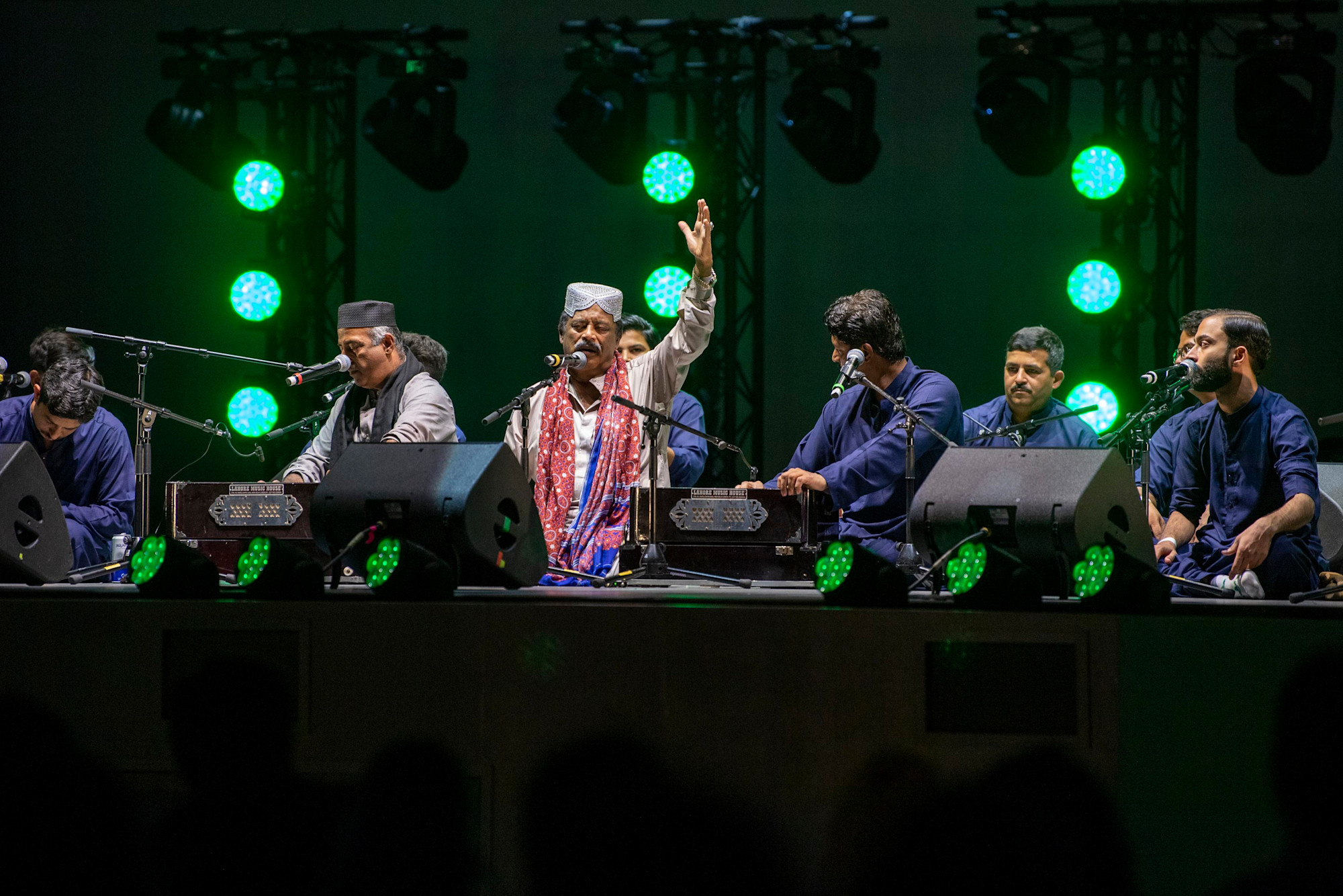 Musical Fusion by Fareed Ayaz and Abu Muhammad at Dubai Millennium Amphitheatre m12756