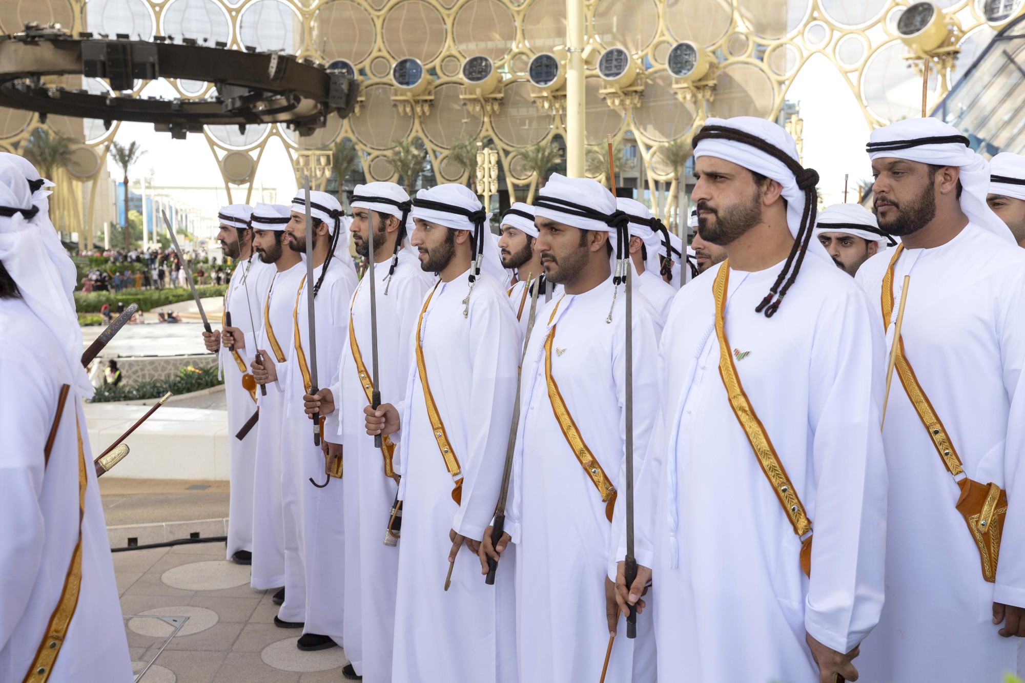 Al Azi Cultural Performance by Al Wasmy during UAE National Day at Al Wasl m15715