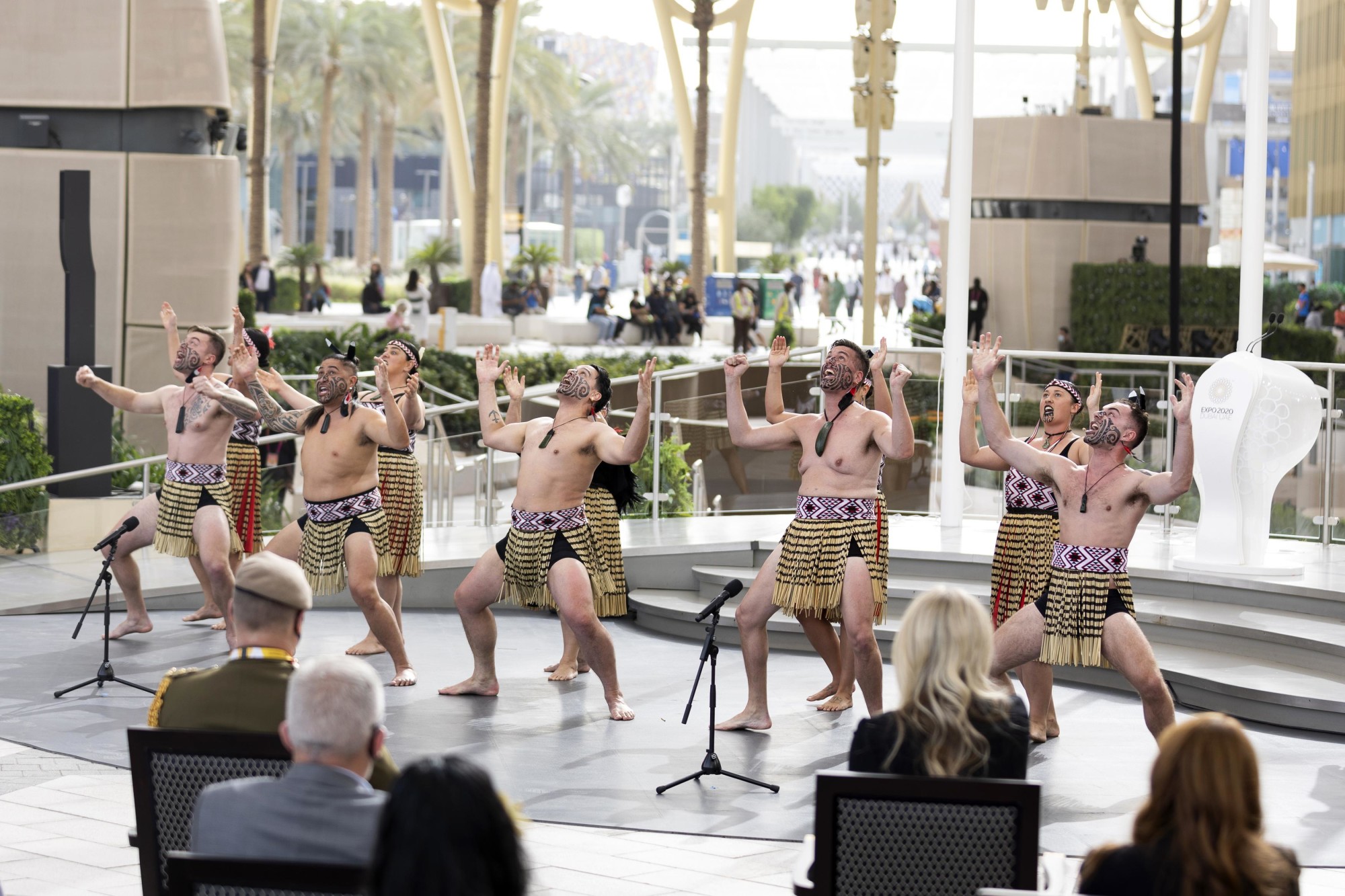 Cultural performance during the New Zealand National Day Ceremony at Al Wasl m40740