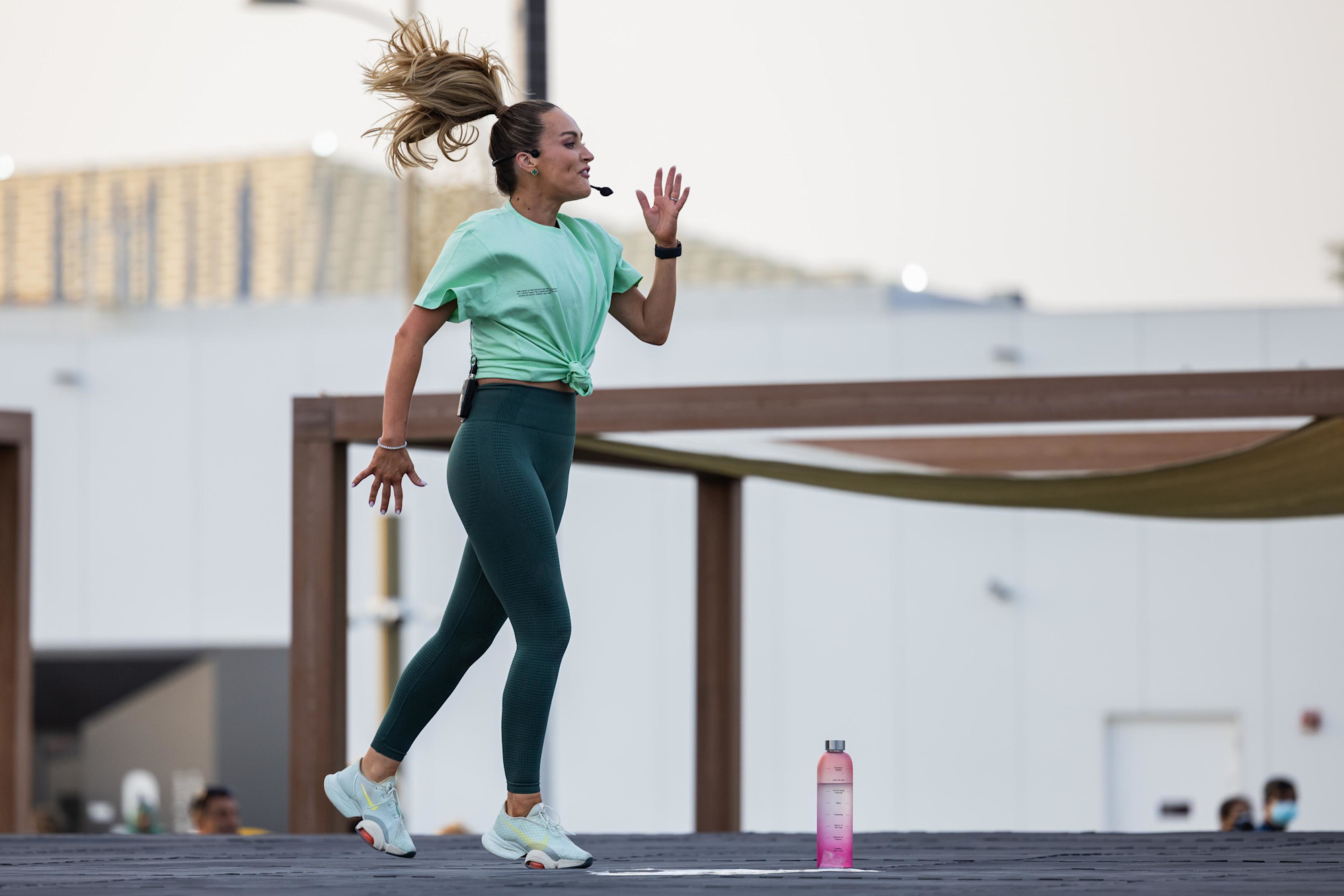 Maeve Madden Fitness Session & World Record Attempt at Expo Sports Arena & Festival Garden m64500