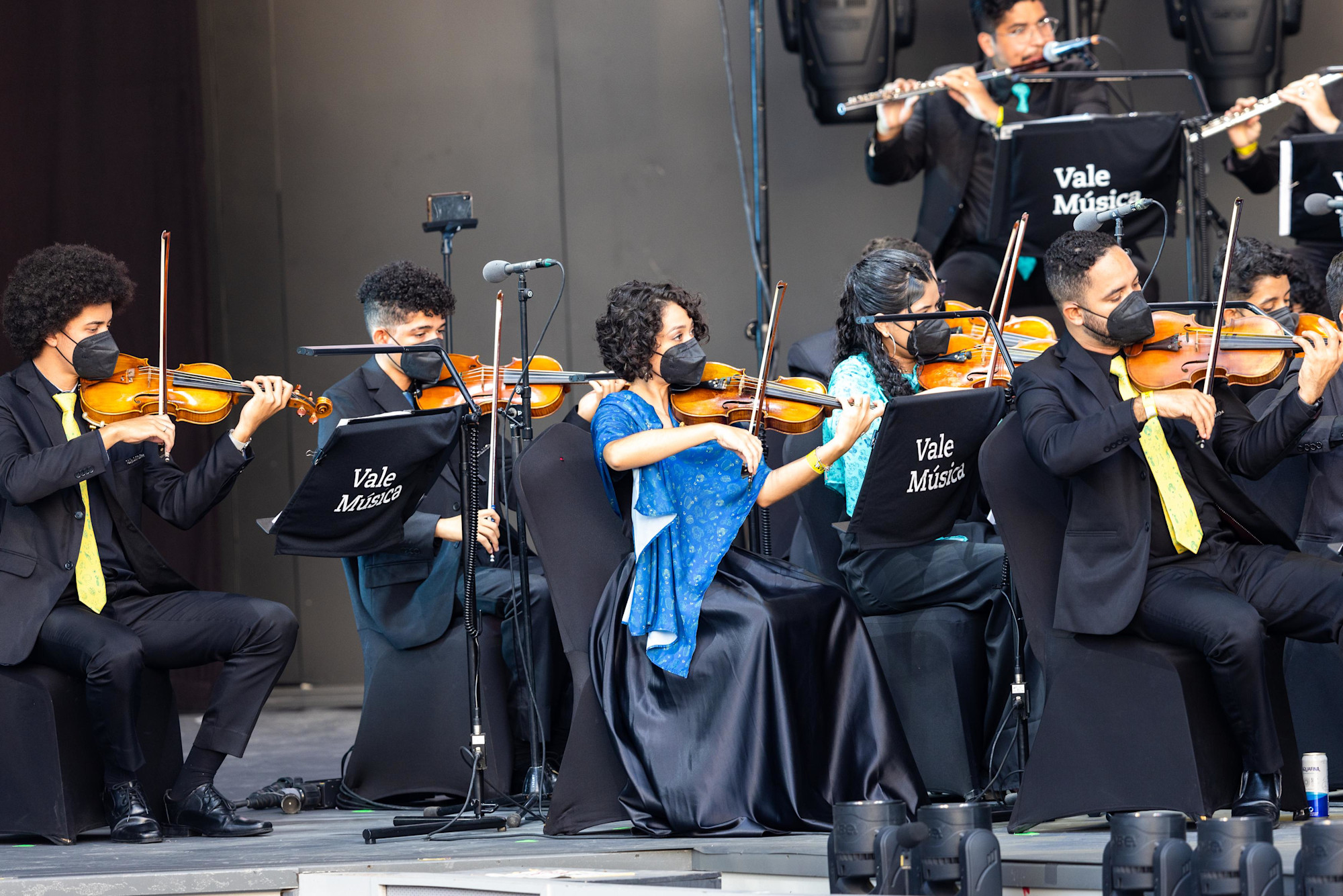 Brazilian Youth Orchestra - Vale Musica performance at Dubai Millennium Amphitheatre m52246