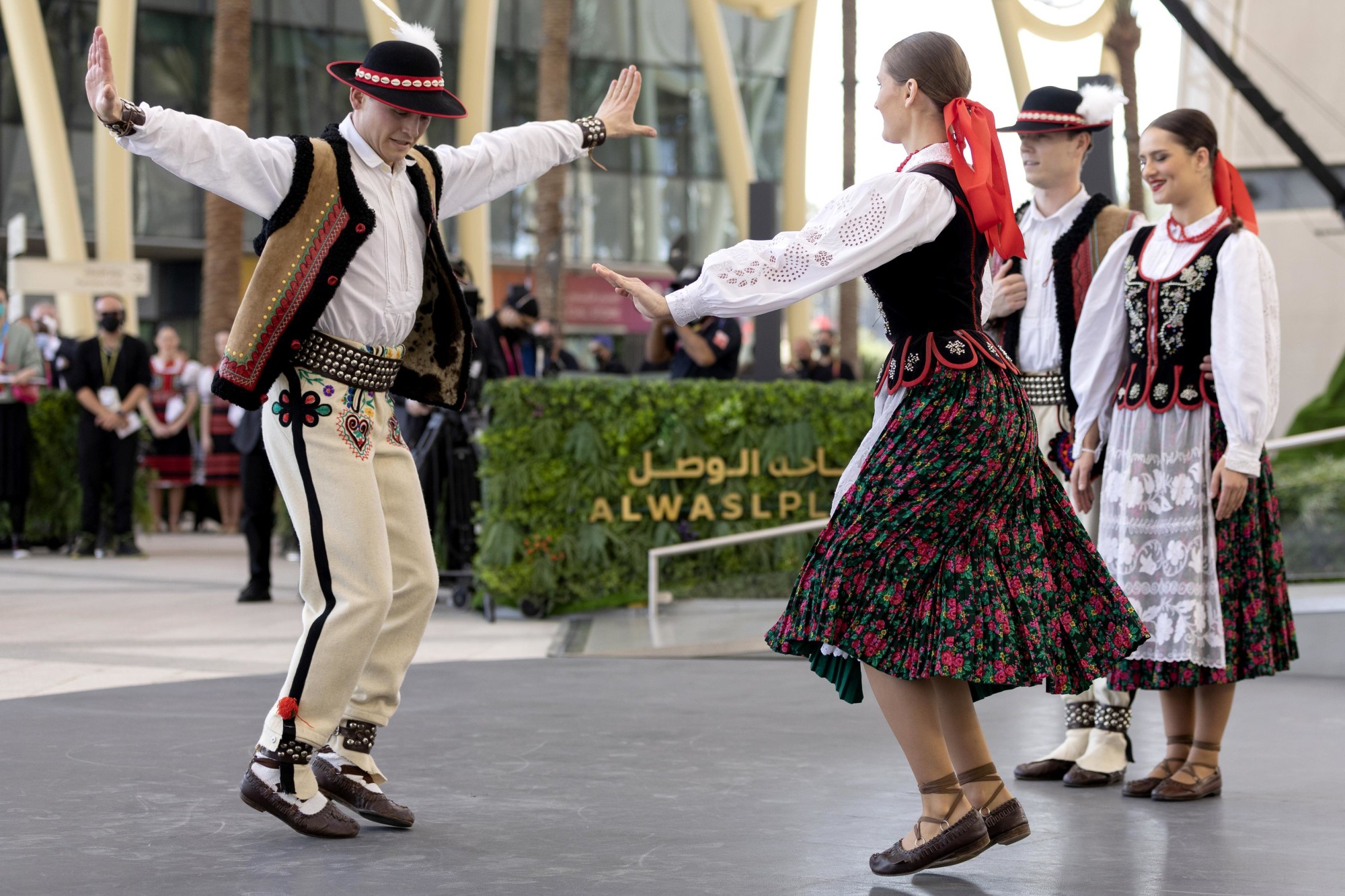 Cultural performers during the Slovakia National Day Ceremony at Al Wasl m38848