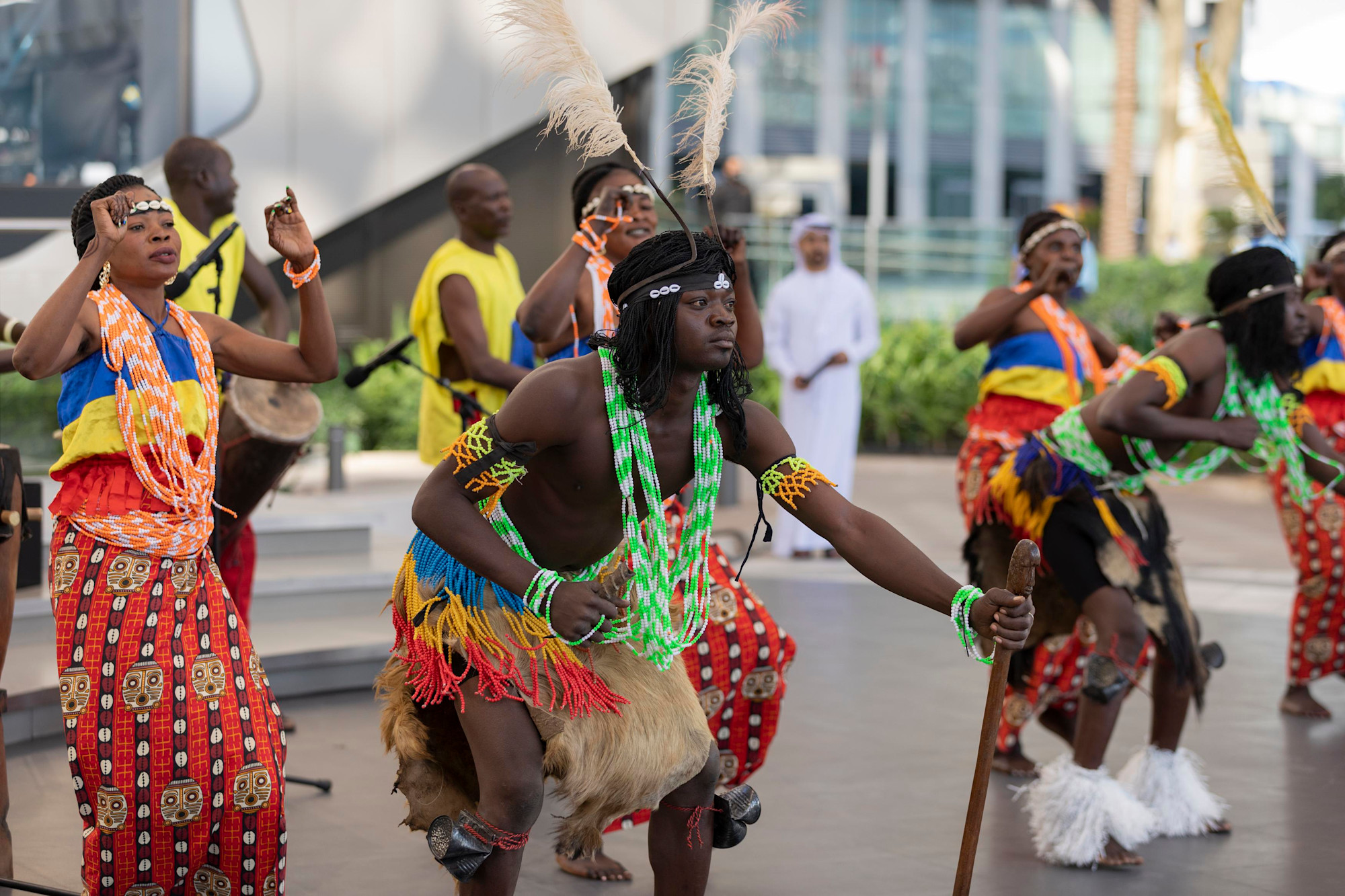 Cultural performance during Chad National Day Ceremony at Al Wasl m31712