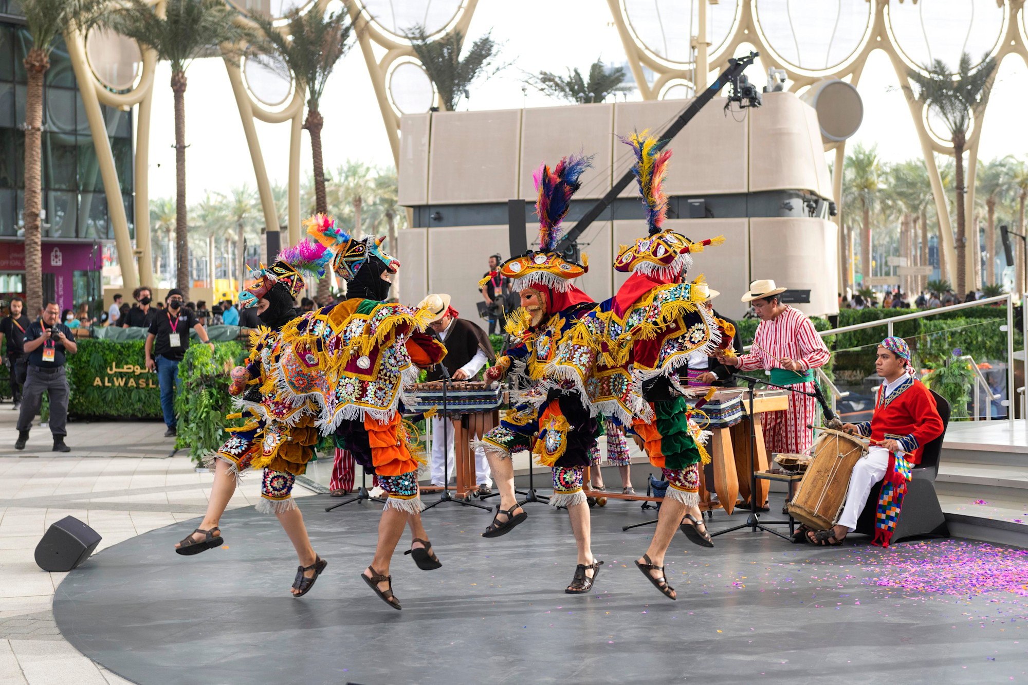 Cultural performance during the Guatemala National Day Ceremony at Al Wasl m68518