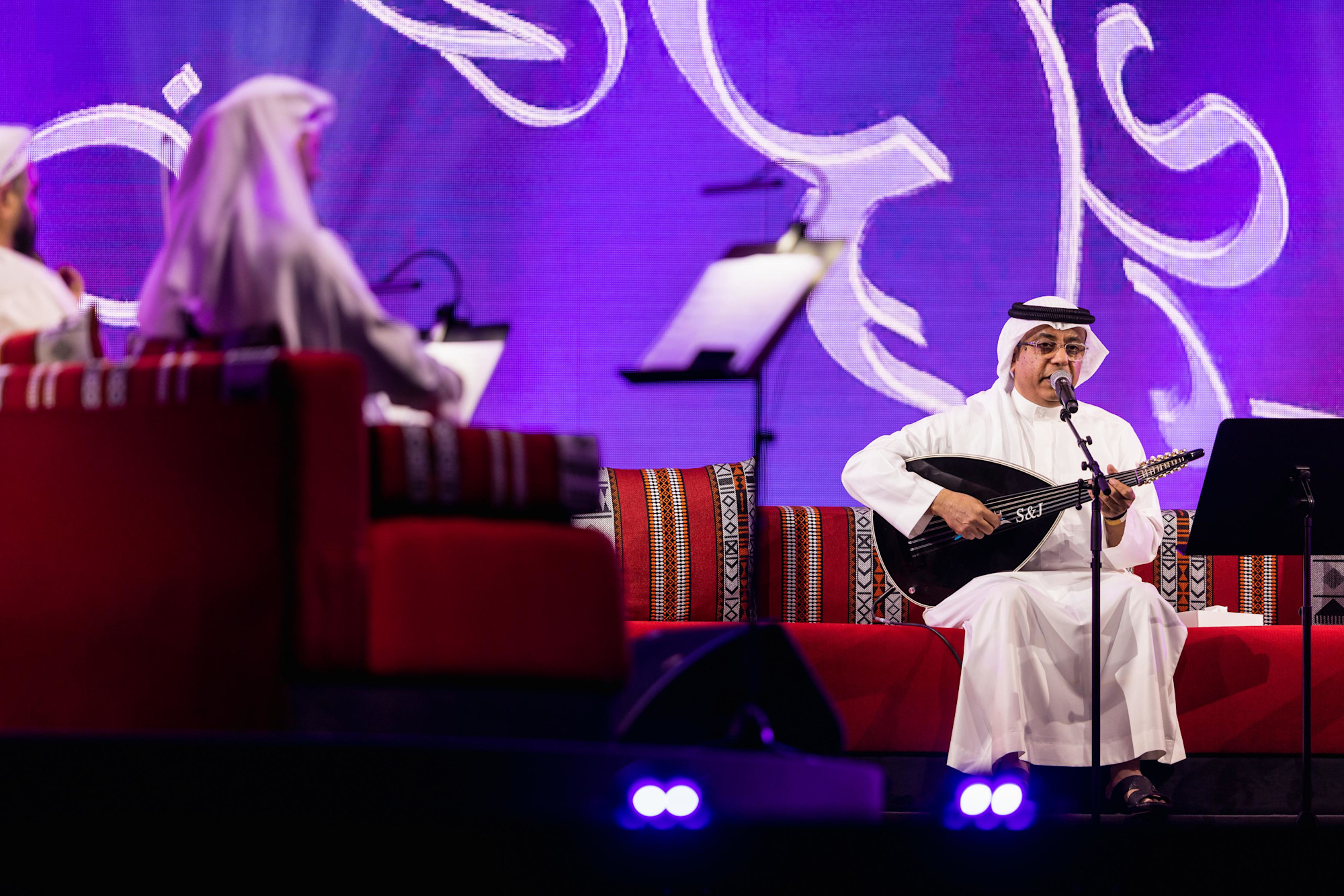 Mohammad Al Bakri performs during Jalsat at Jubilee Stage m18160