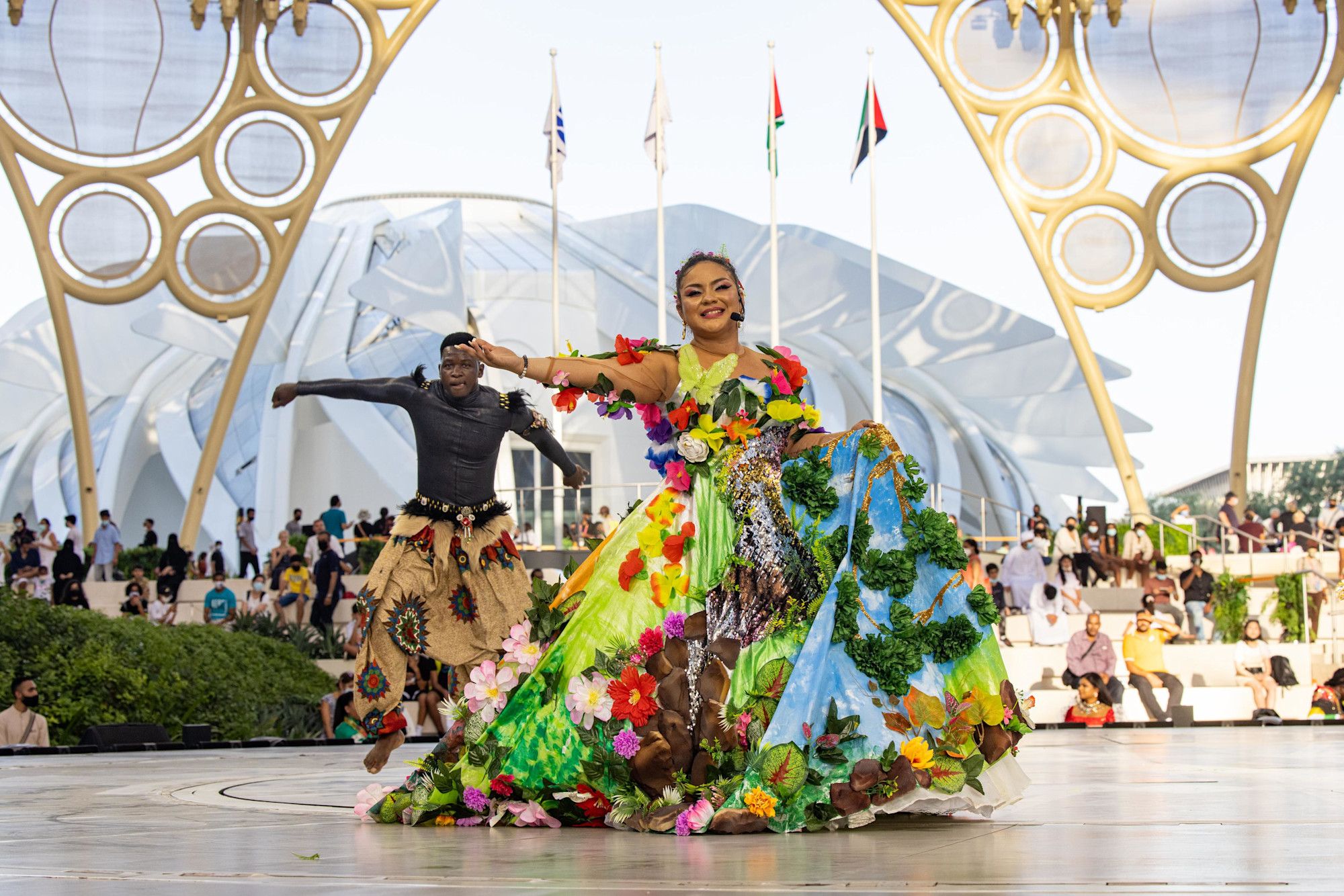 Guyana National Day cultural performance in Al Wasl m5128