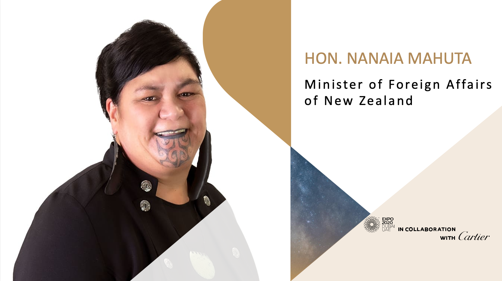 Hon. Nanaia Mahuta, Minister Of Foreign Affairs Of New Zealand, Live ...