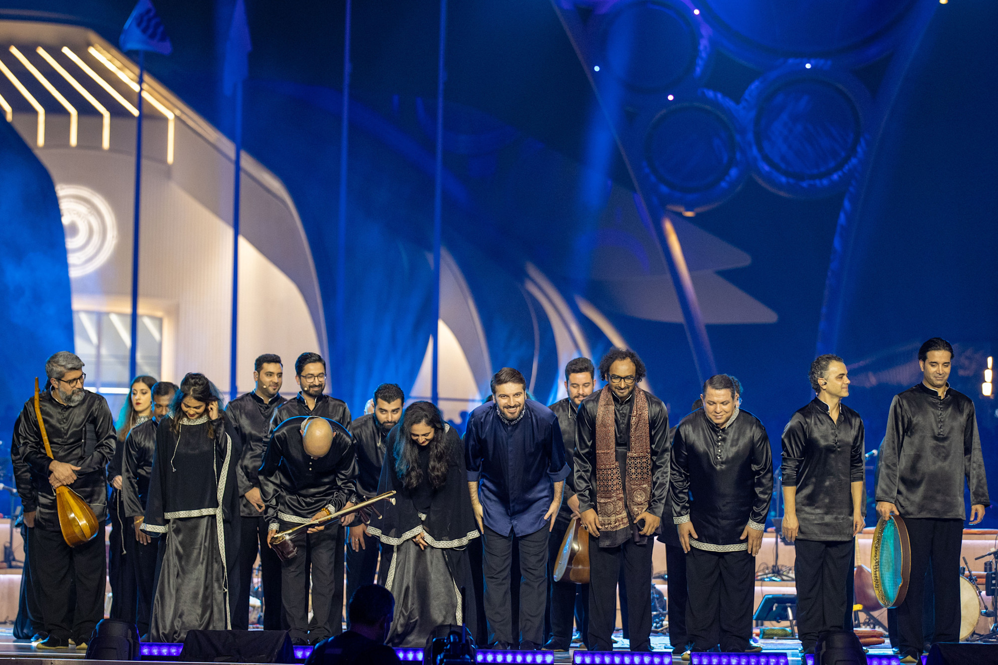 Sami Yusuf Beyond the Stars performance at Al Wasl Stage Original Image m5856