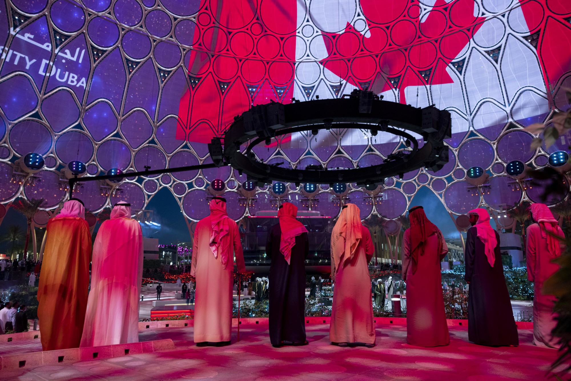 Performance during the Canadian University of Dubai Graduation Ceremony at Al Wasl m32890