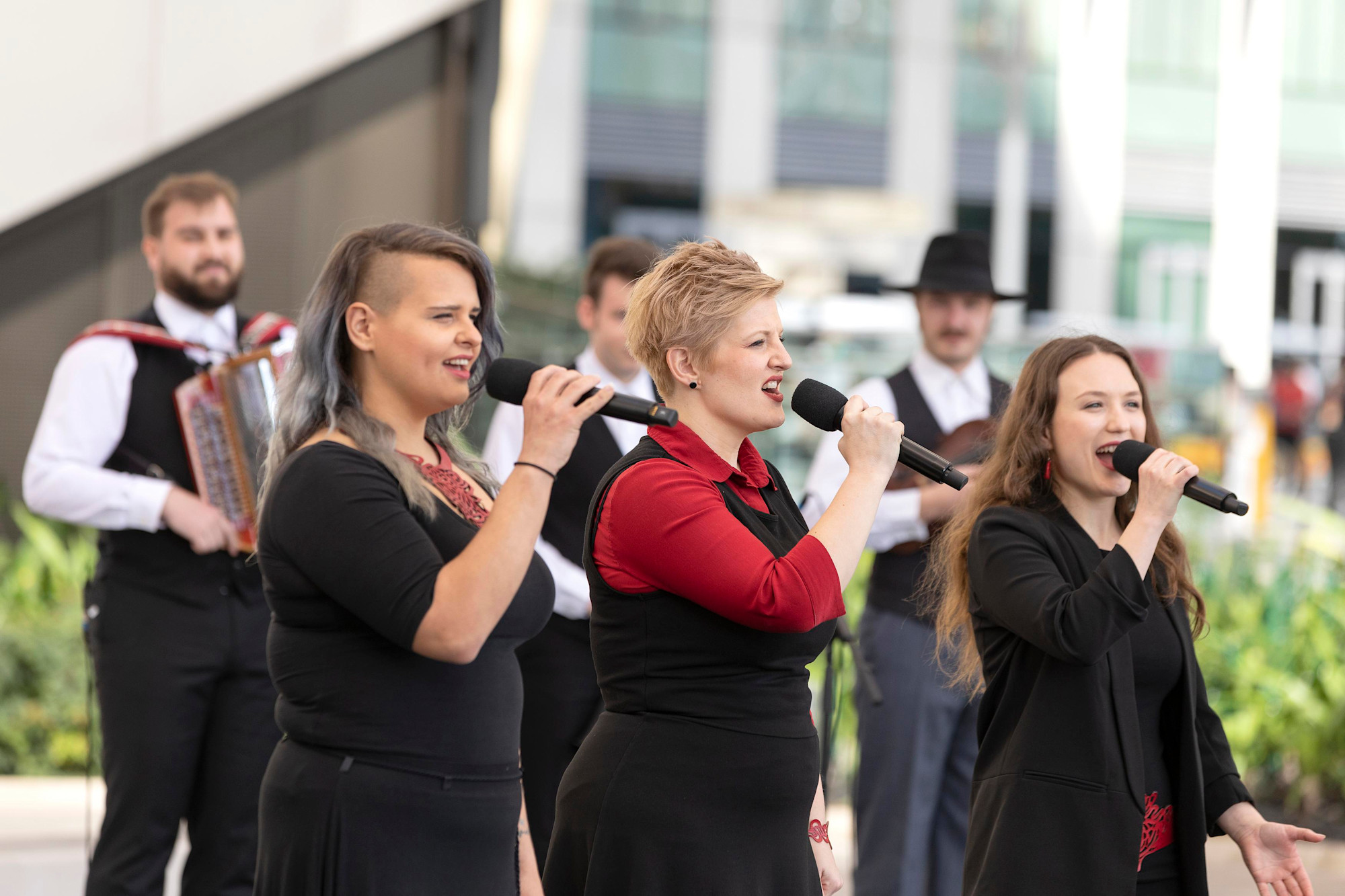 Cultural performance during the Slovenia National Day Ceremony at Al Wasl m44990