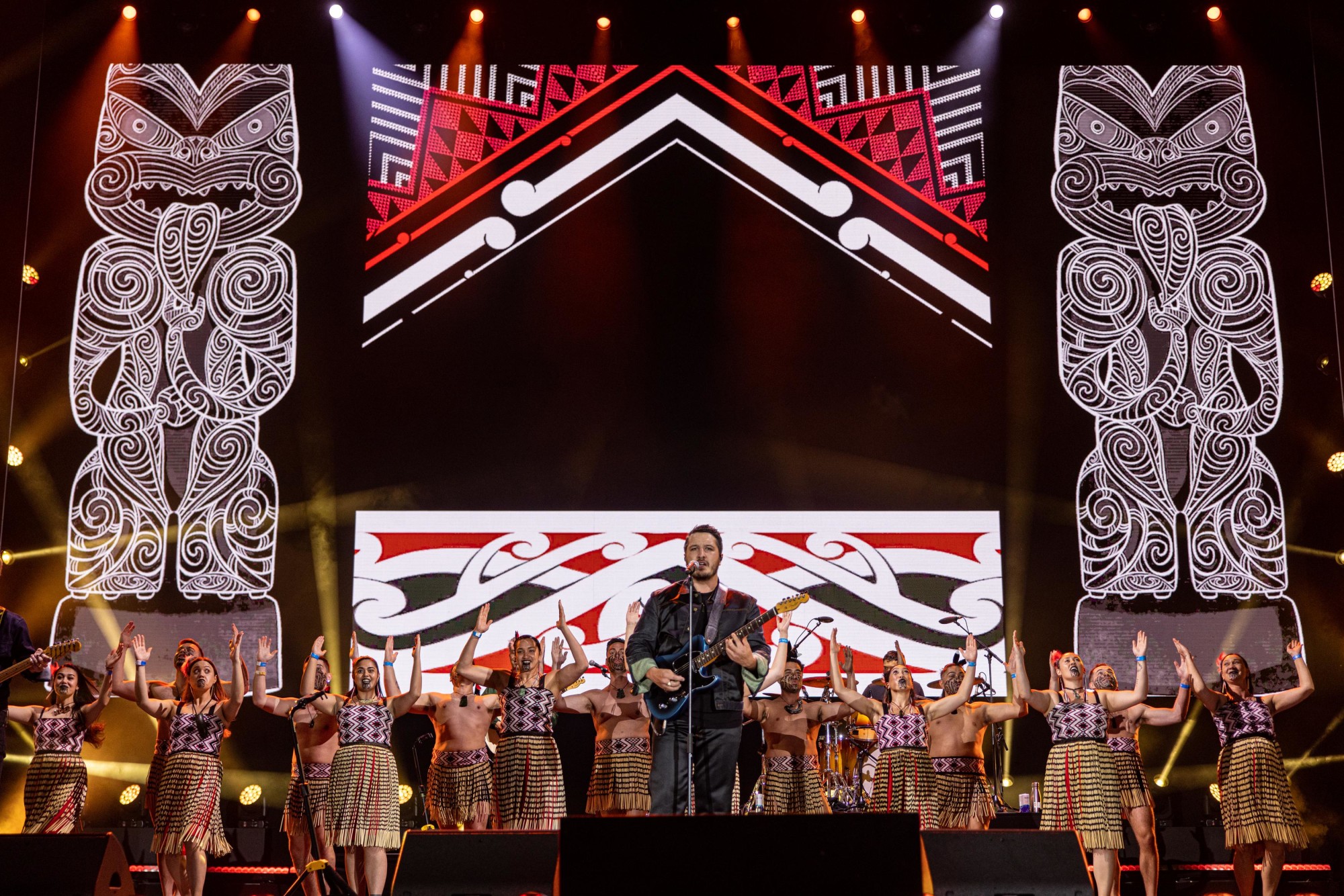 Six60 perform during Sounds of Aotearoa at Jubilee Stage m41005